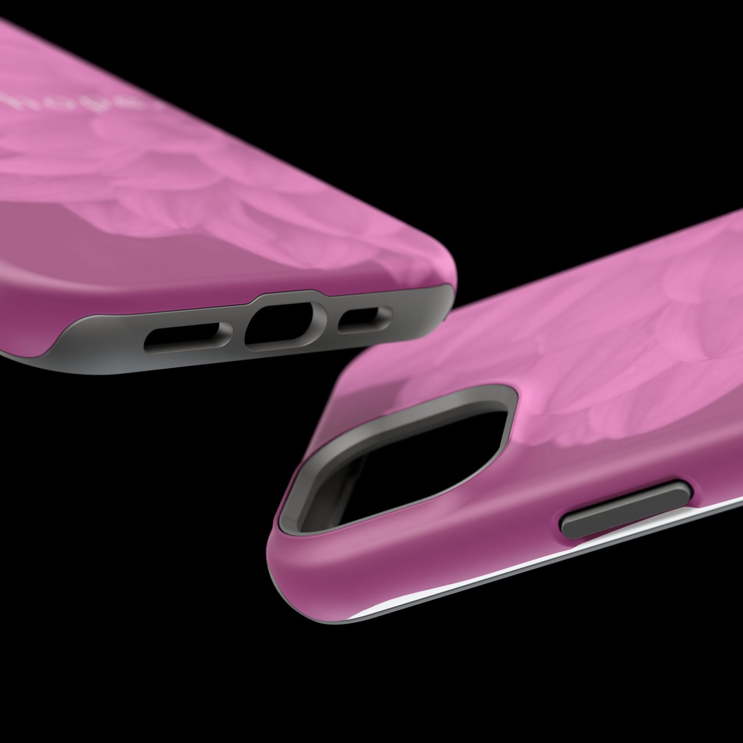 Hopeful, Inspirational Pink Flower Design Phone Case