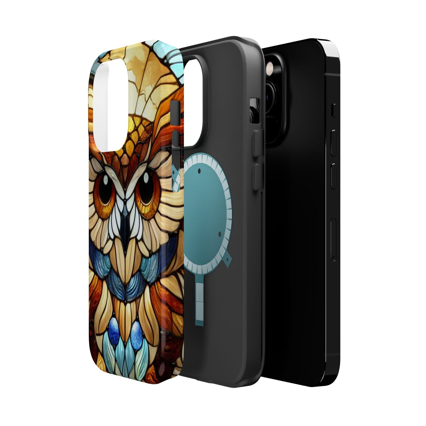 Bohemian Owl MAGNETIC Phone Case for Owl Lovers- Perfect Gift for Iphone