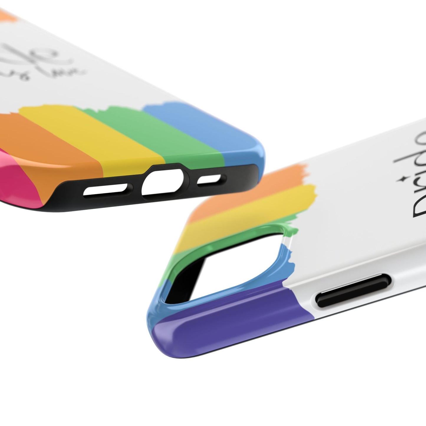 Pride - Love is Love, LGBTQ+, Rainbow Tough Phone Case