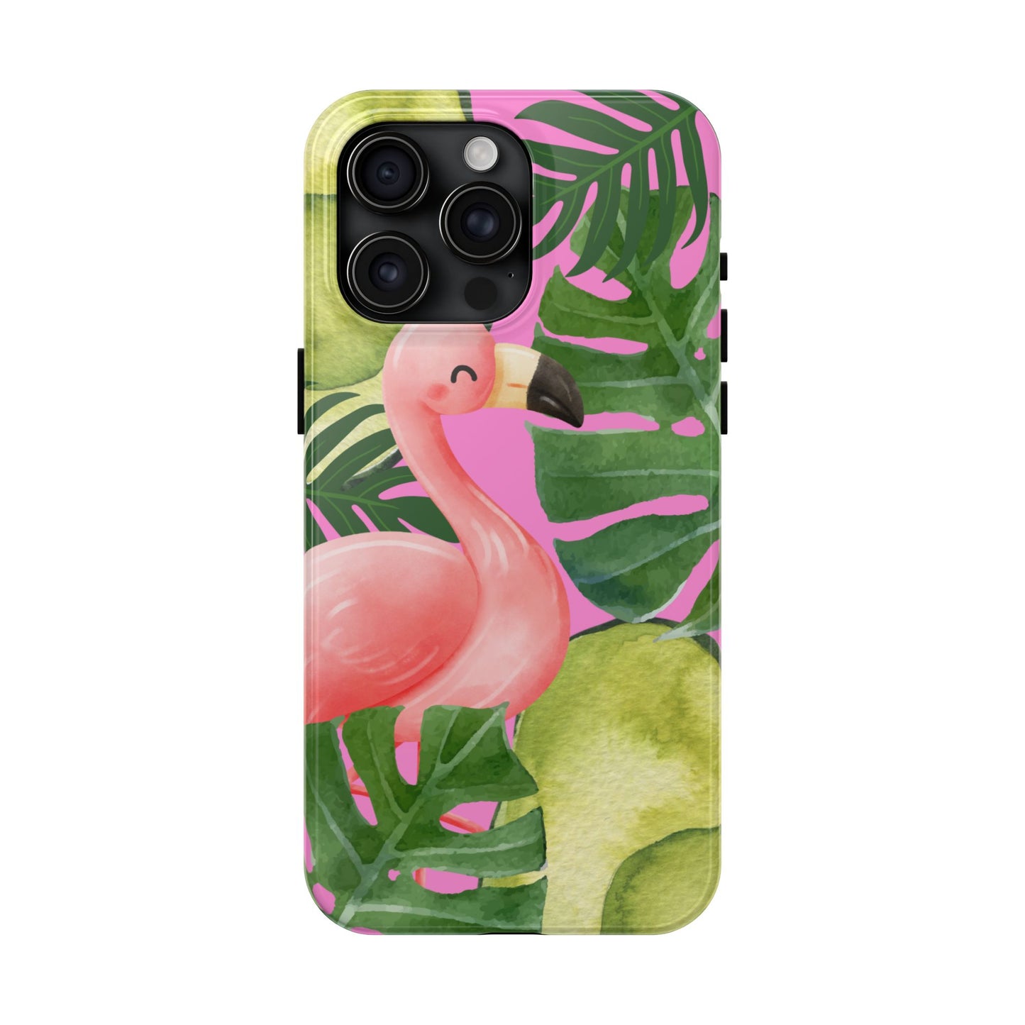 Tropical Flamingo, Cute, Summer Vibes Tough Phone Case