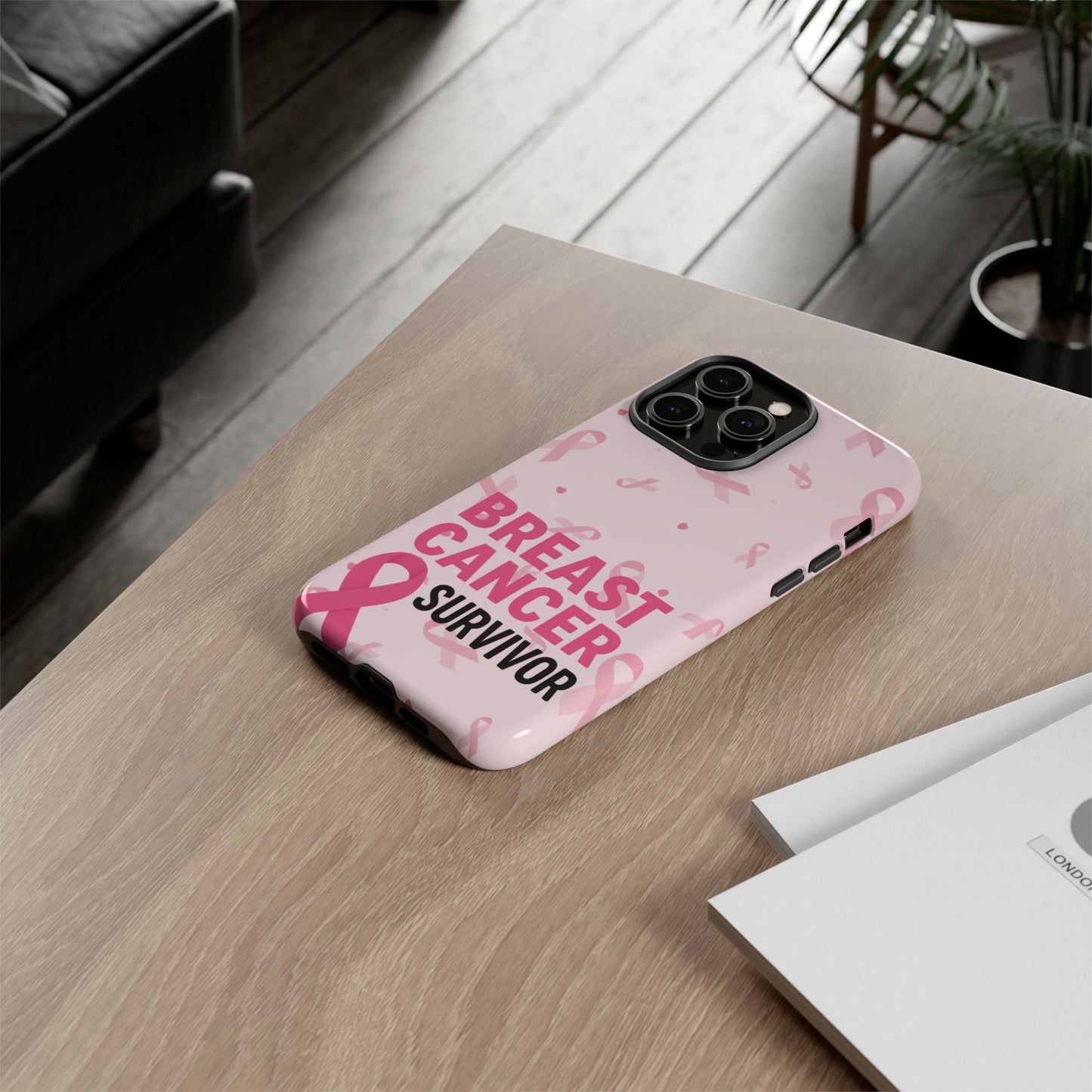 Breast Cancer Survivor Phone Case - Supportive Gift for Fighters, Fighters & Cherished Friends, Awareness Month Essentials