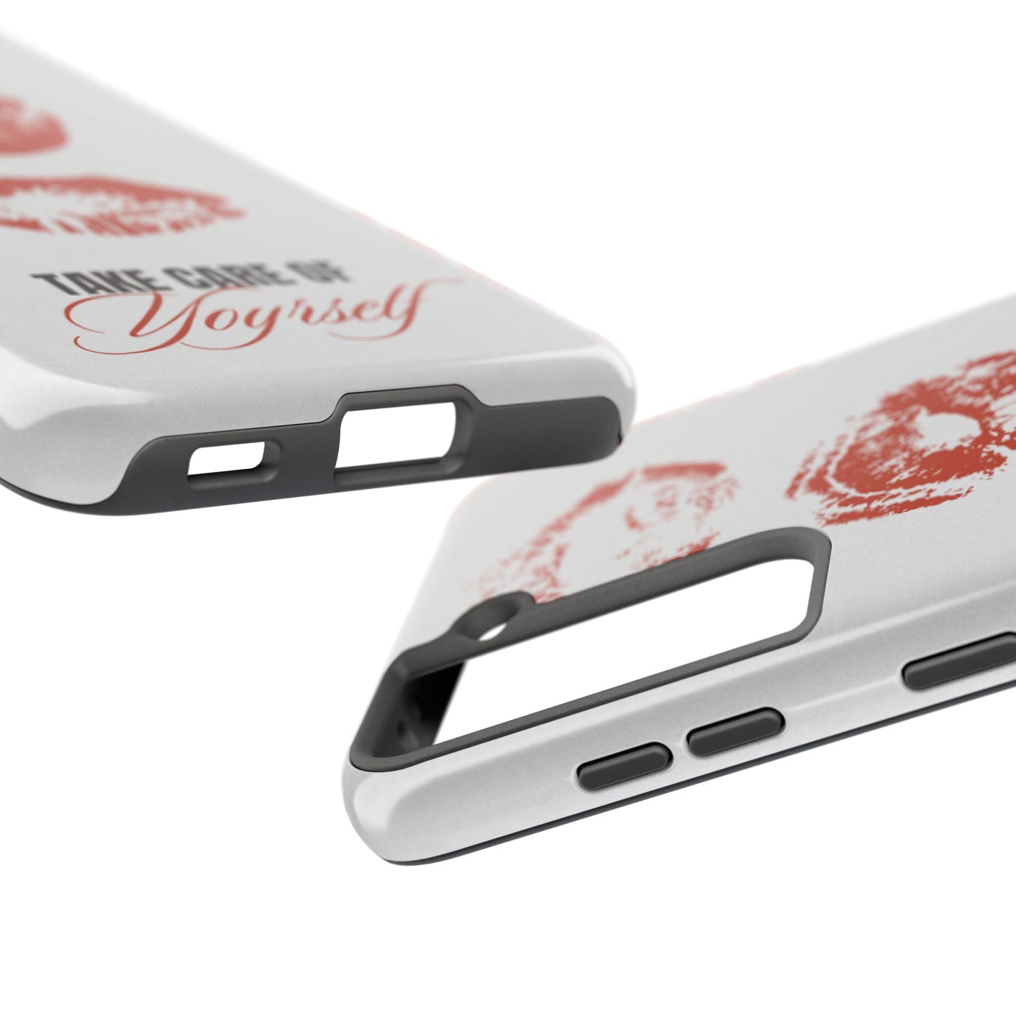 Kiss Print, Chic. Tough Phone Case