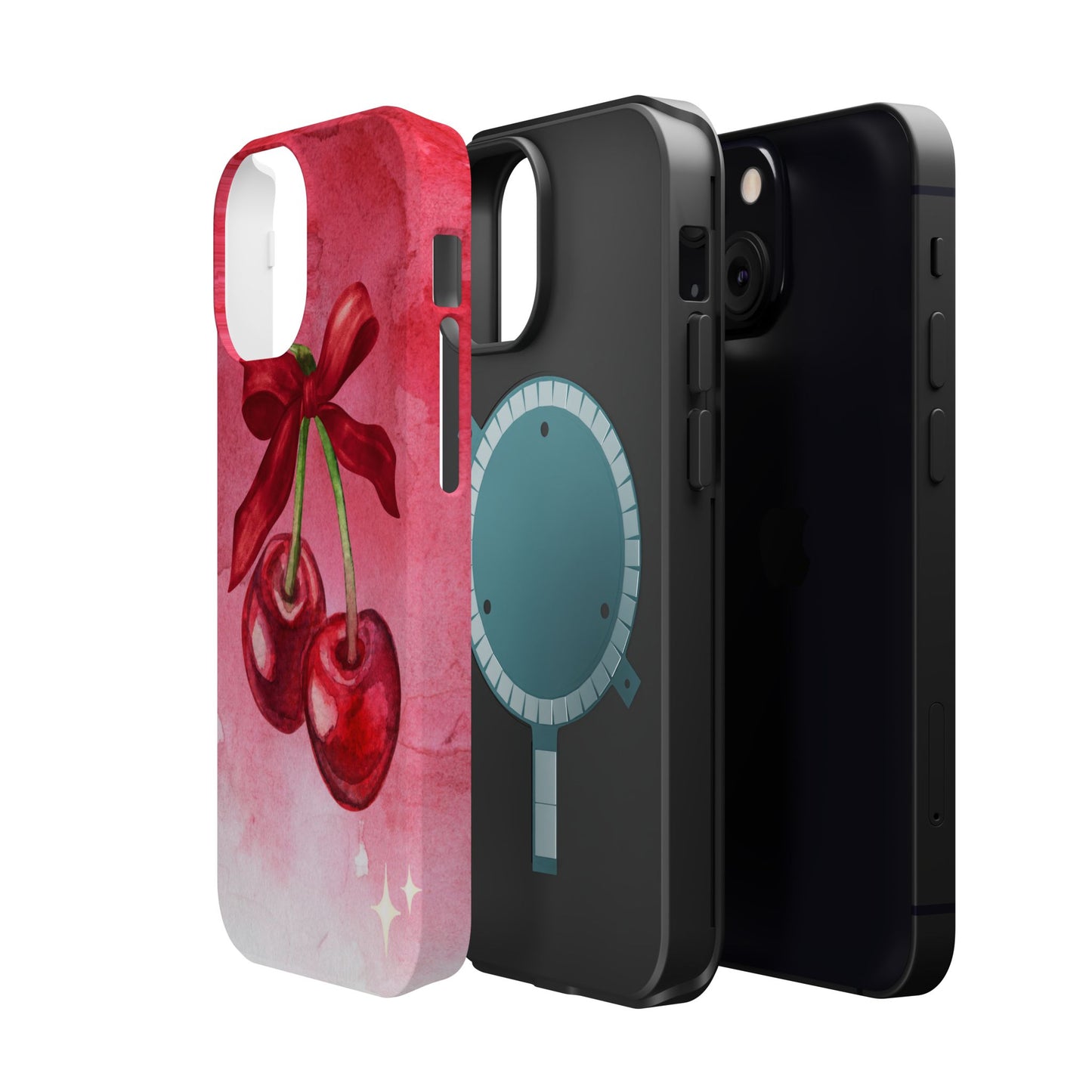 Chic Cherry Magnetic Tough Cases for iPhone
