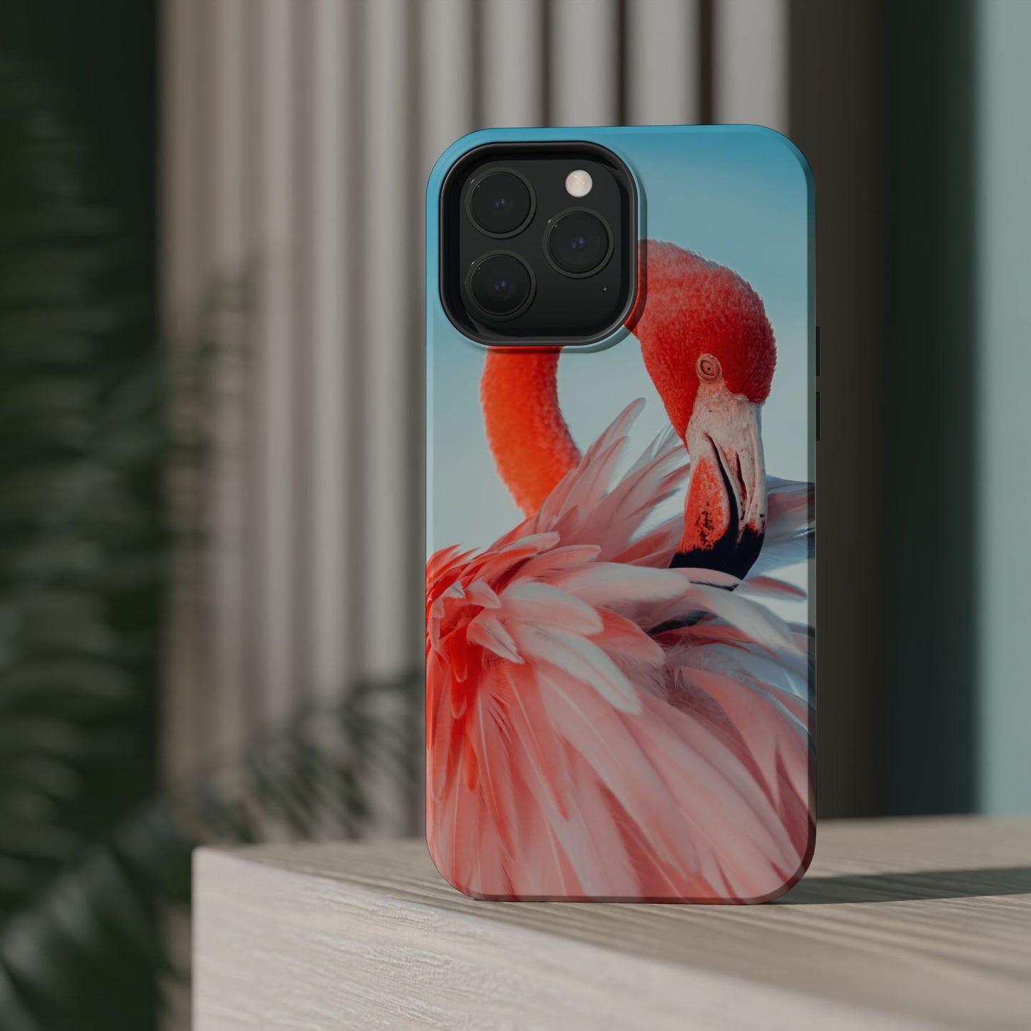 Vibrant Flamingo, Tropical MAGNETIC Phone Case