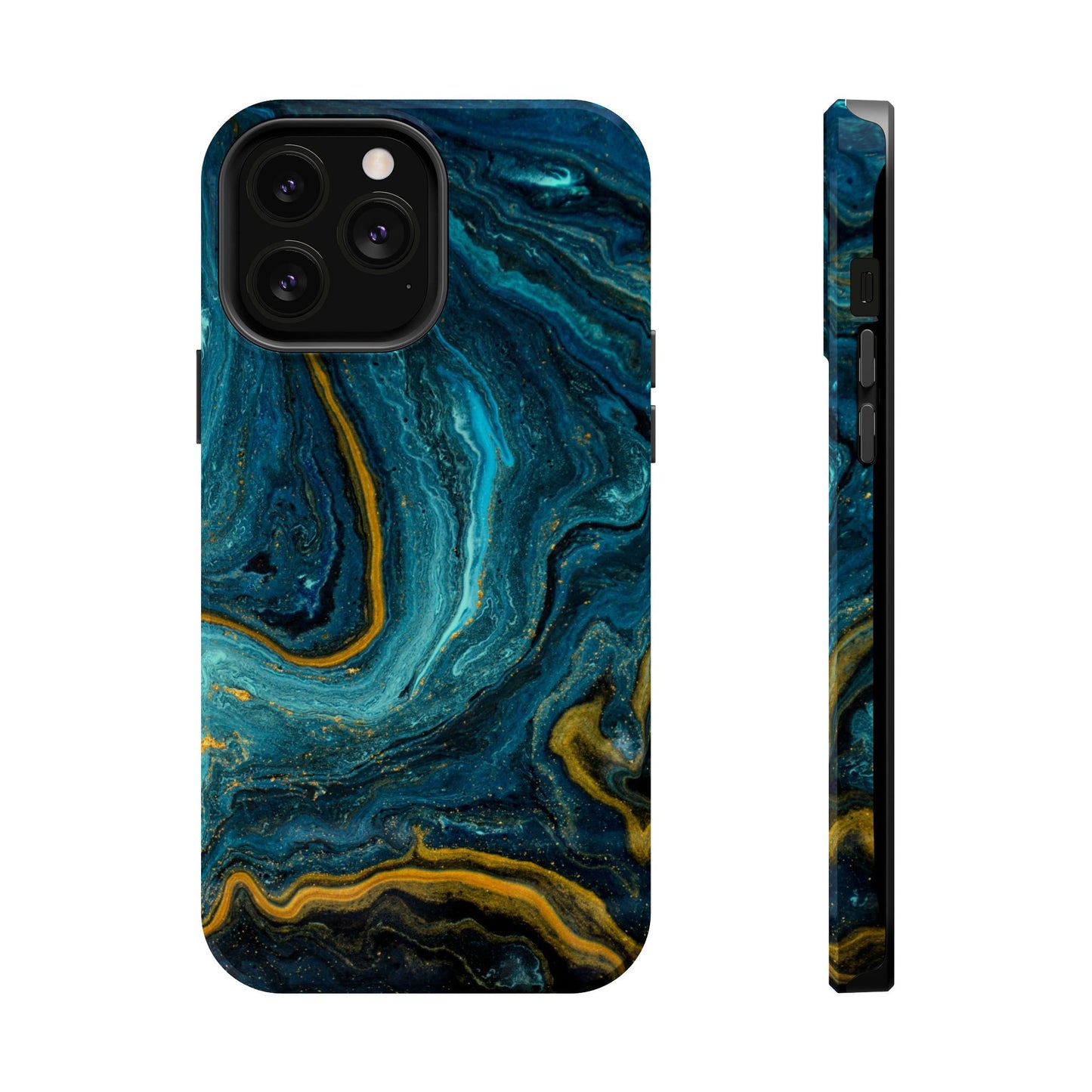Marble Print MAGNETIC, Unique Tough Phone Case