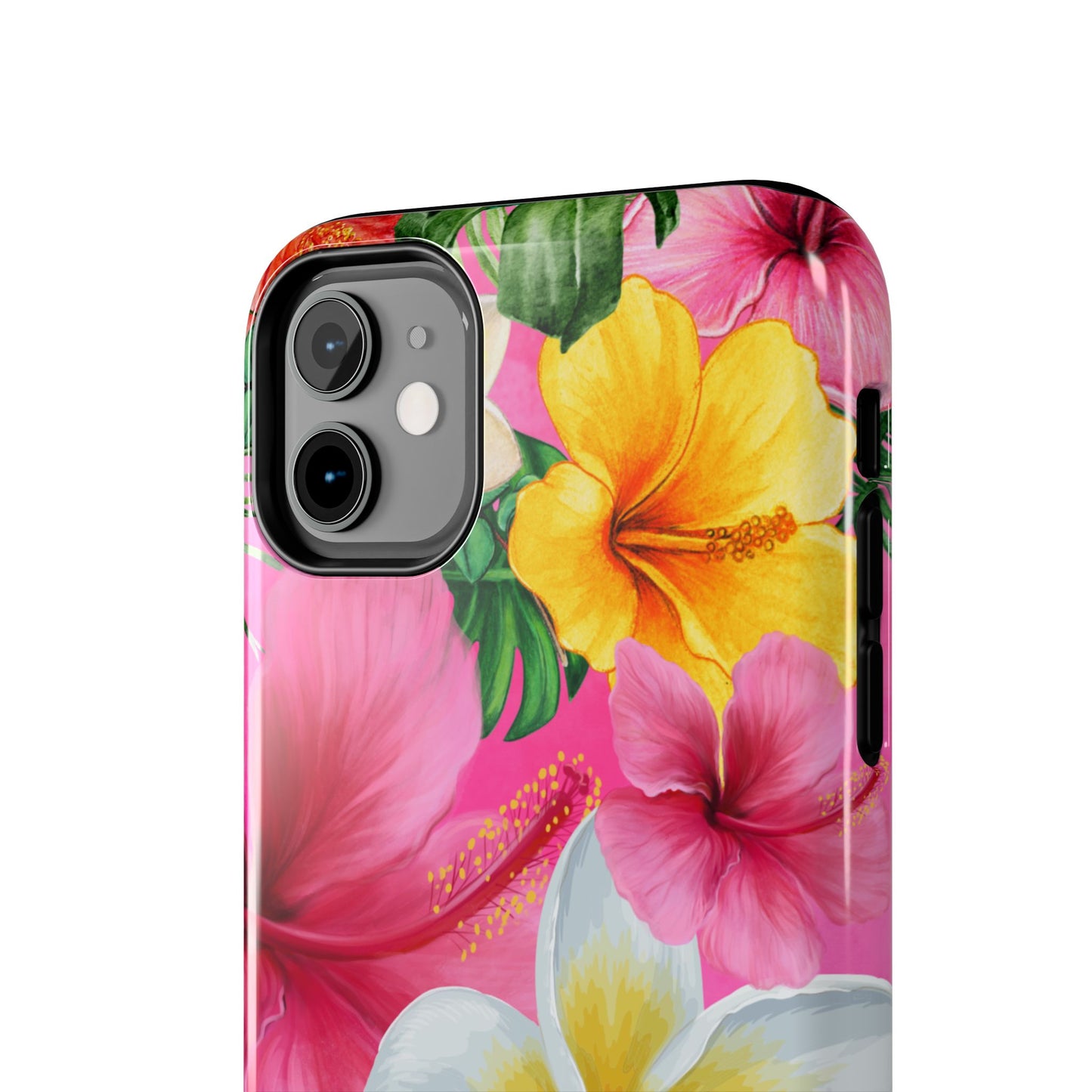 Tropical Floral Phone Case - Tough, Durable, Chic Protection, Summer Vibes, Gift for Her