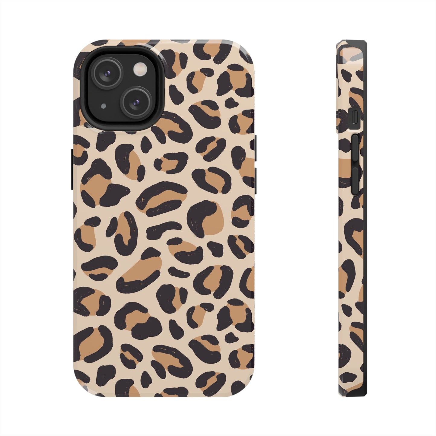 Stylish Leopard Print Tough Phone Cases