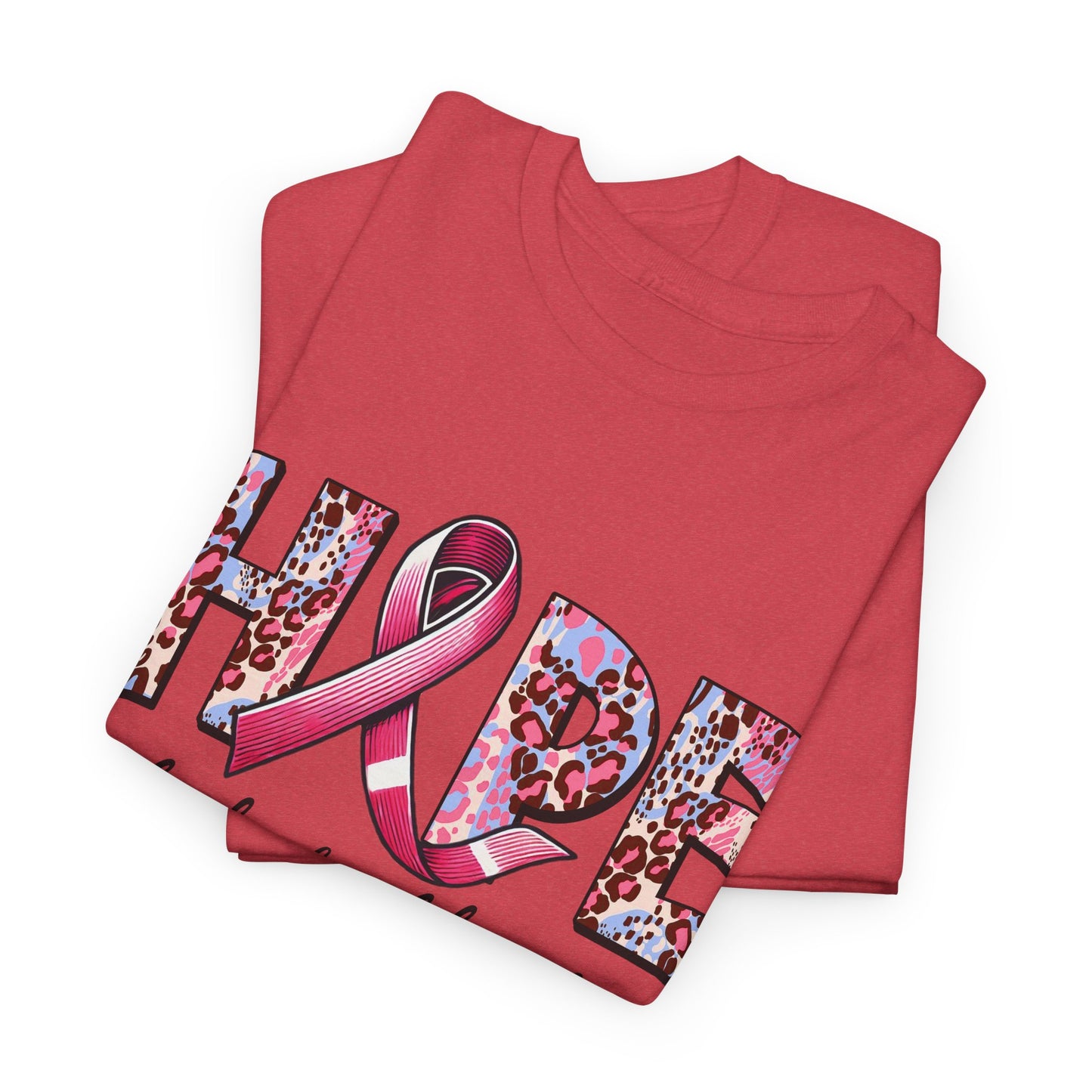Hope & Support Unisex Tee - Nobody Fights Alone
