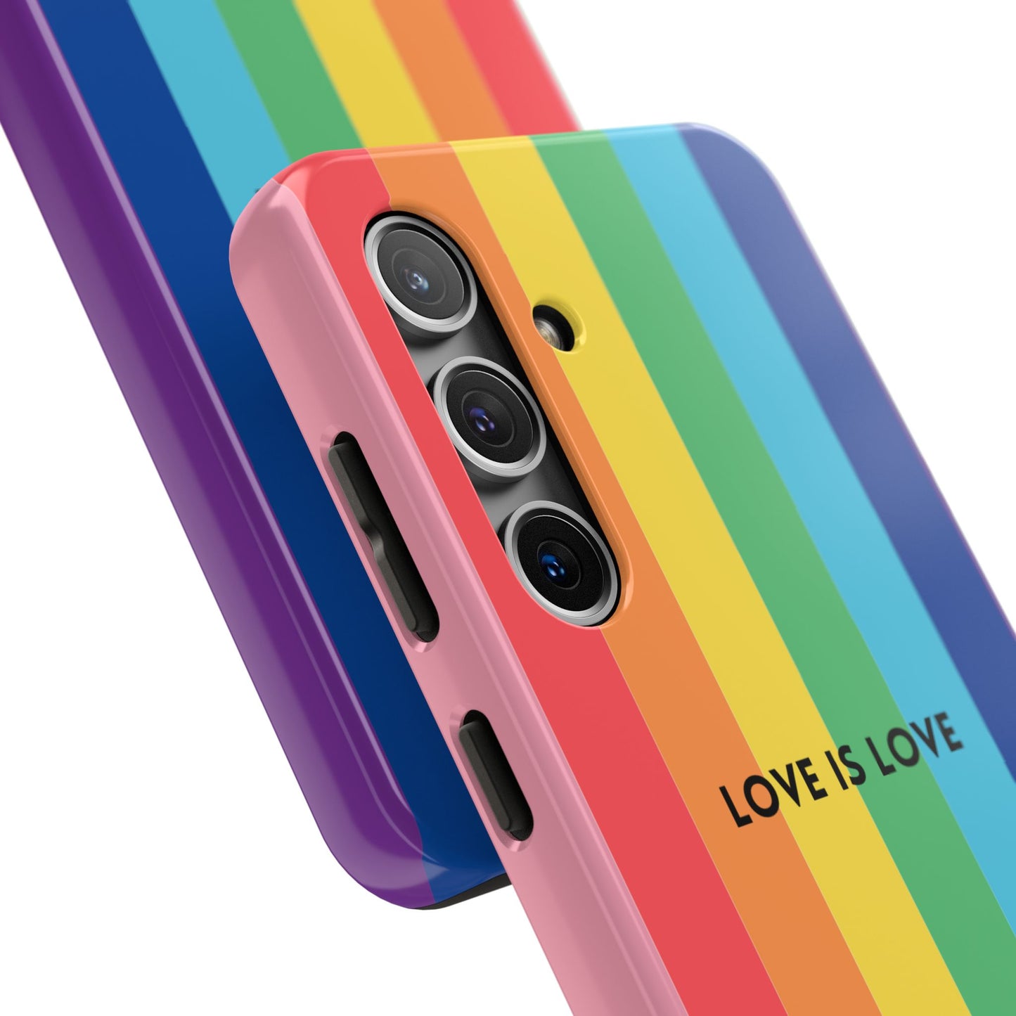 LOVE IS LOVE Colorful Love, Pride Tough Phone Case