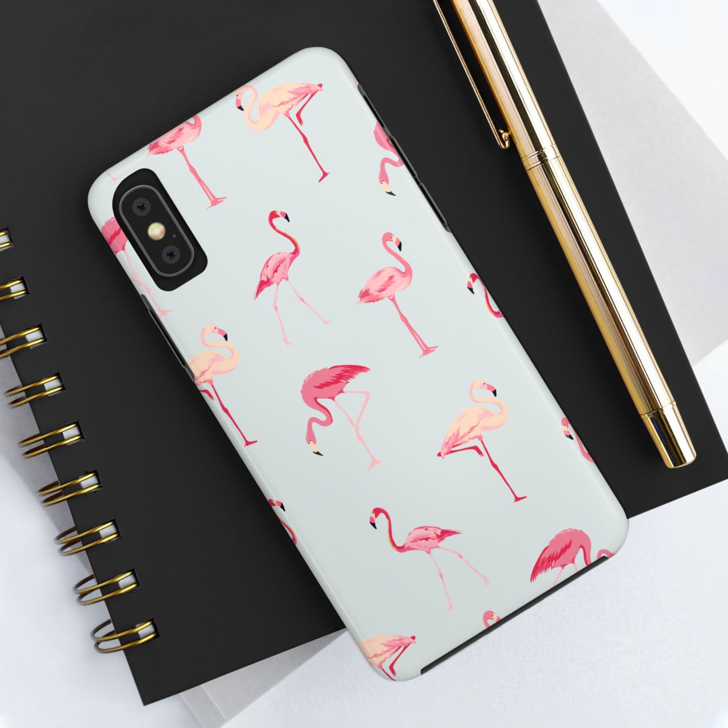 Stylish Tropical, Summer Vibes Flamingo Phone Case for Iphone