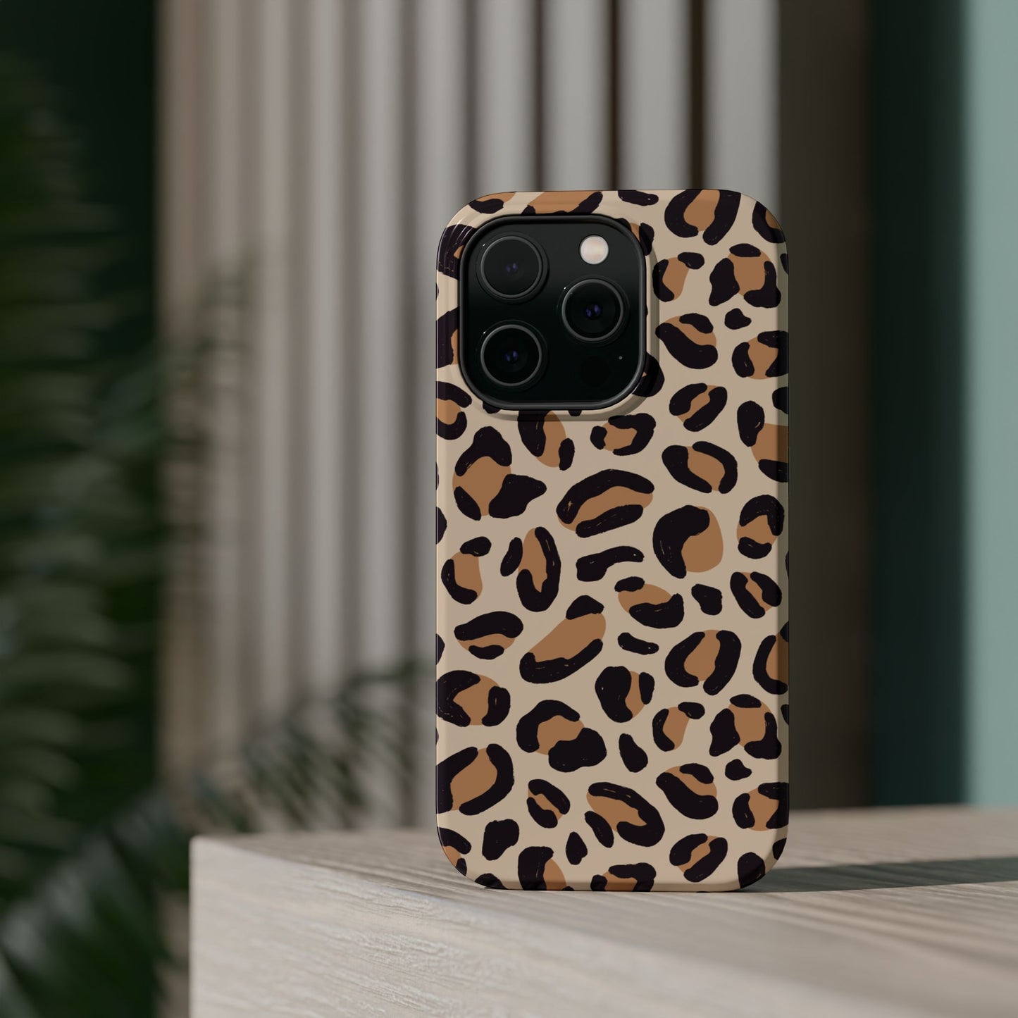 Stylish Leopard Trendy MAGNETIC Phone Case for Iphone