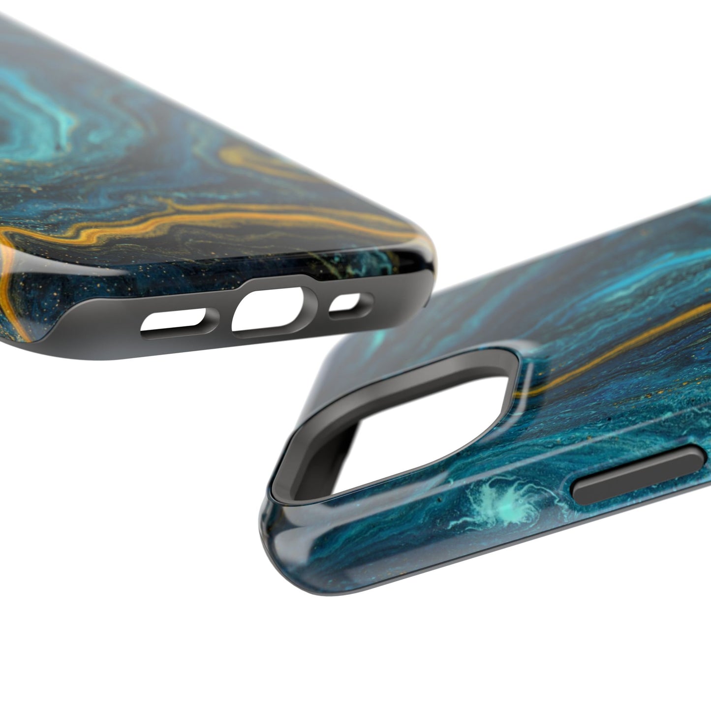 Marble Print MAGNETIC, Unique Tough Phone Case