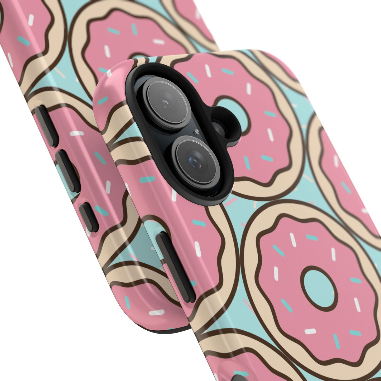 Cute Donut Pattern Tough Phone Case
