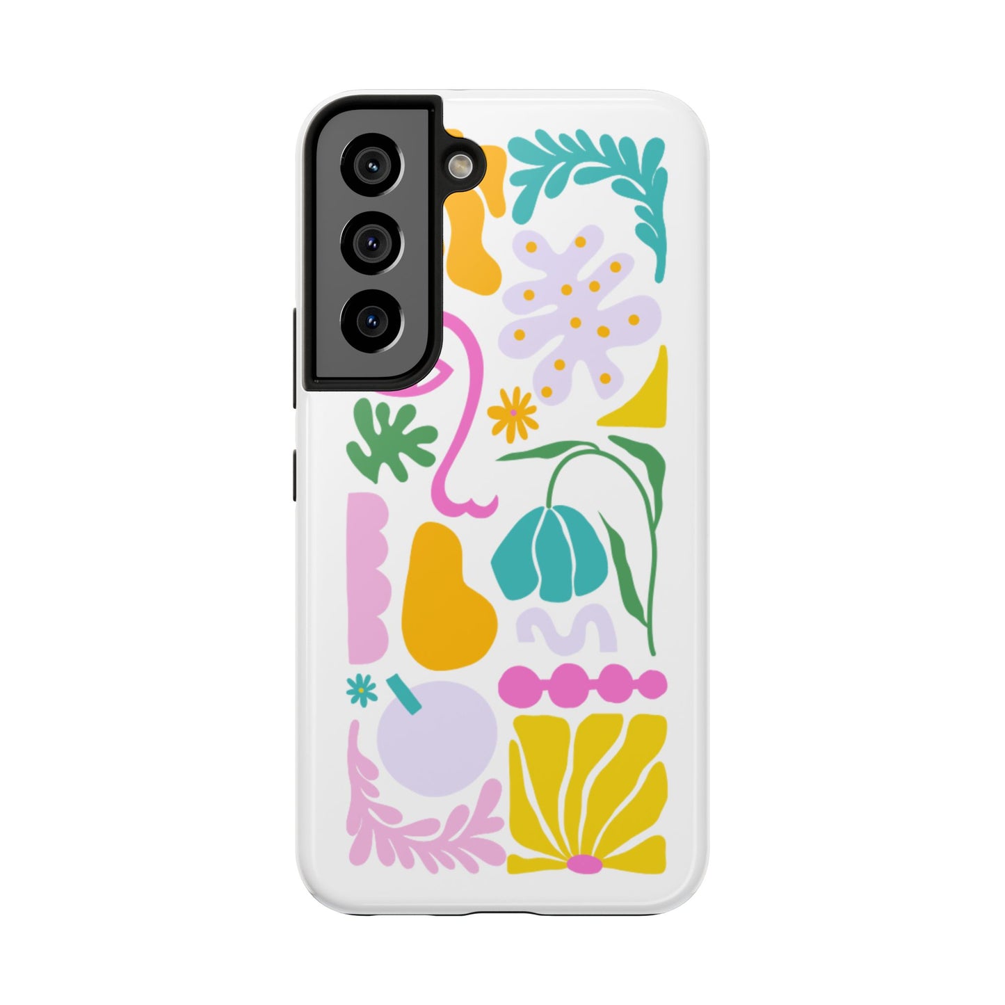 Vibrant Floral Phone Cases, Tough Smartphone Cover, Artistic Cell Phone Protector, Unique Gift for All Occasions, Trendy Tech Accessory