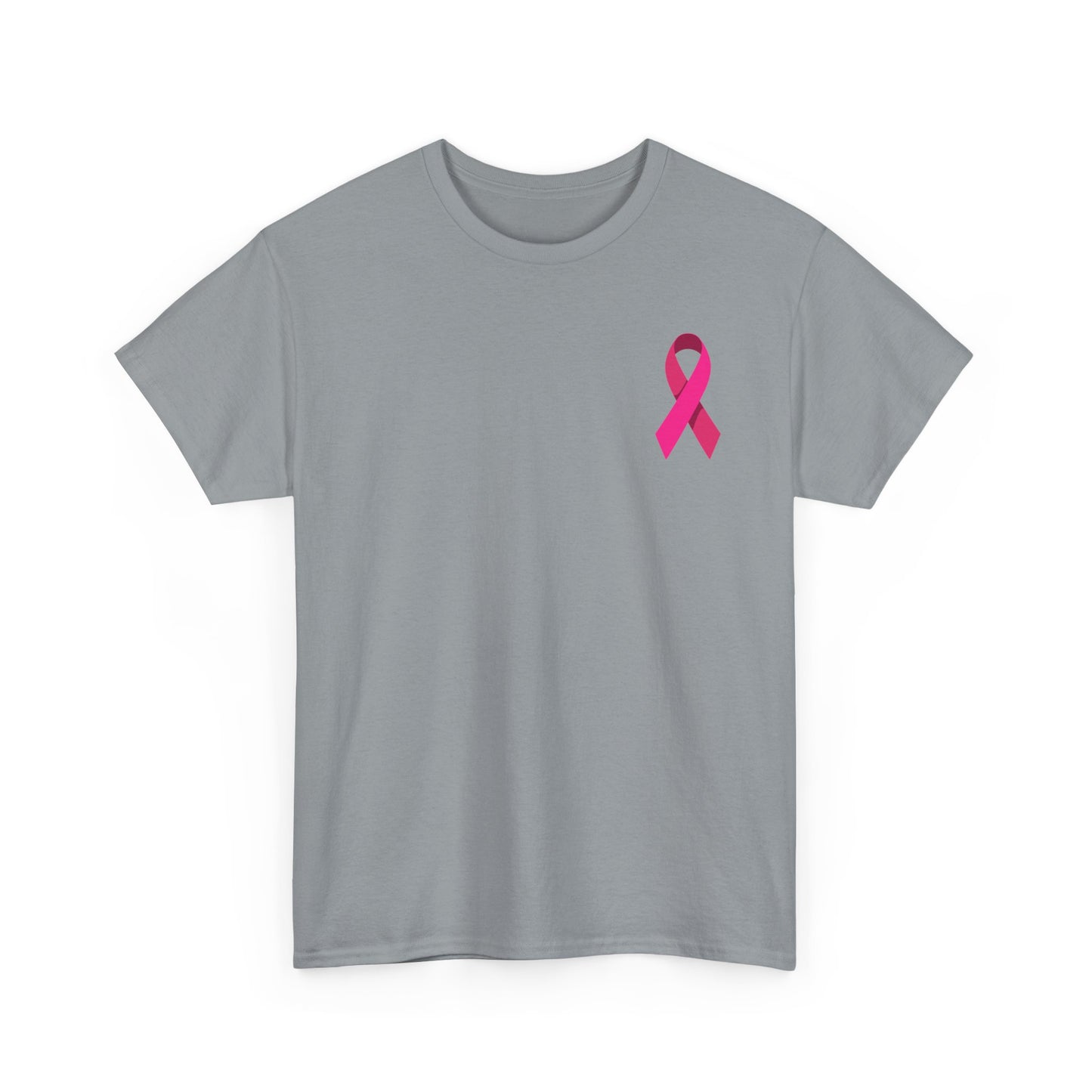 Breast Cancer Awareness Tee - "Give Cancer the Boot" Unisex Cotton Shirt