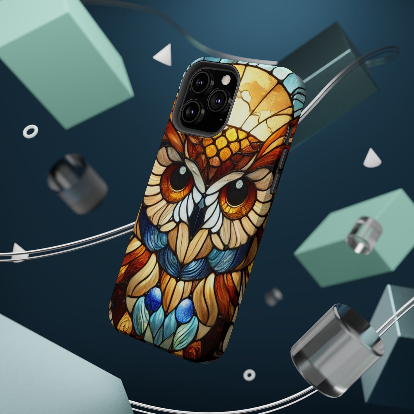 Bohemian Owl MAGNETIC Phone Case for Owl Lovers- Perfect Gift for Iphone