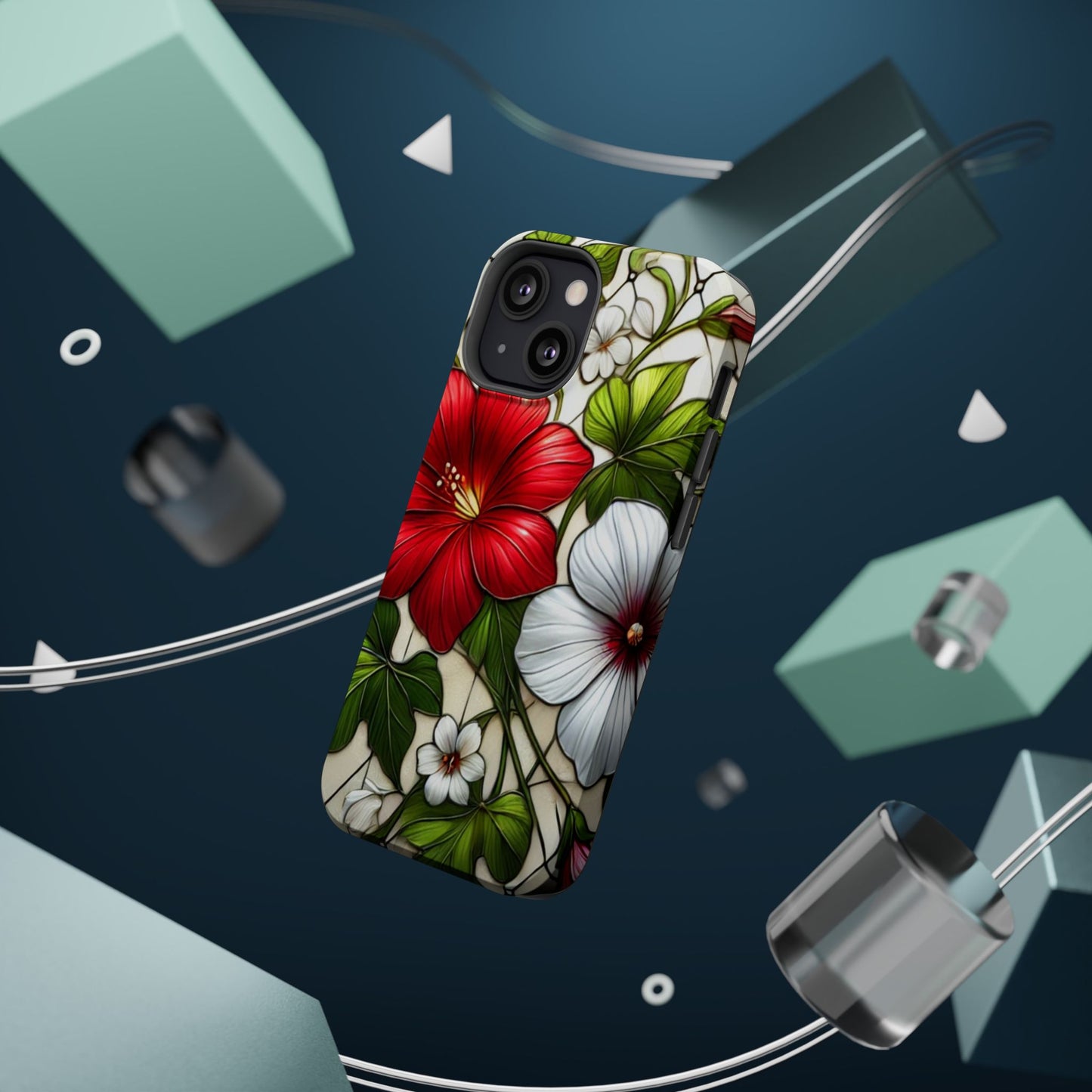 Floral MAGNETIC Phone Case - Vibrant Phone Protection - Great Gift
