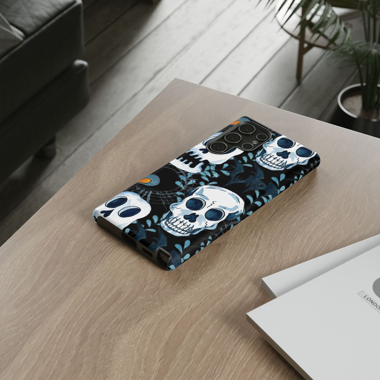 Skull Tough Cases - Halloween Samsung Phone Case - FREE Shipping