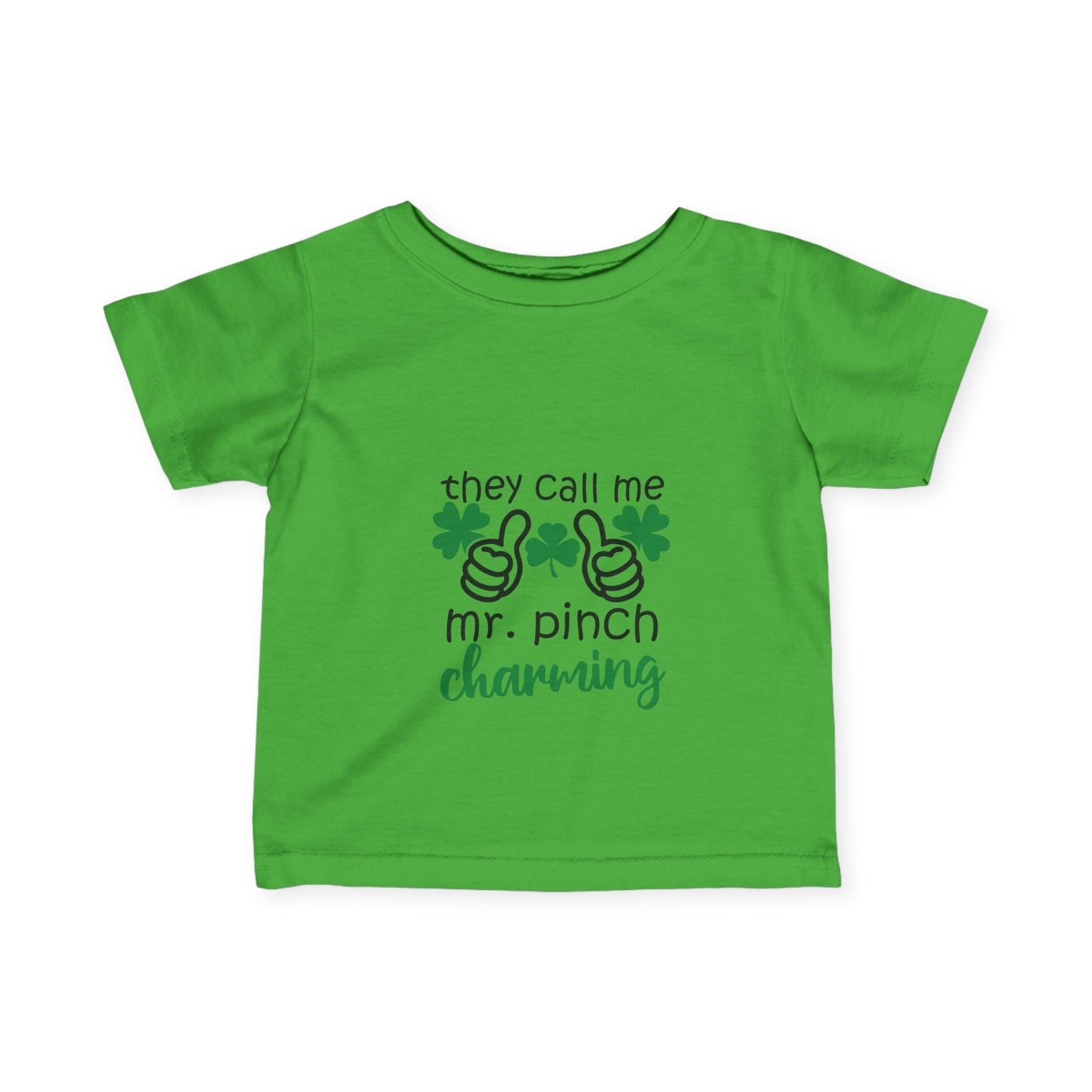 Infant St. Patrick's Day Tee - 'They Call Me Mr. Pinch Charming'
