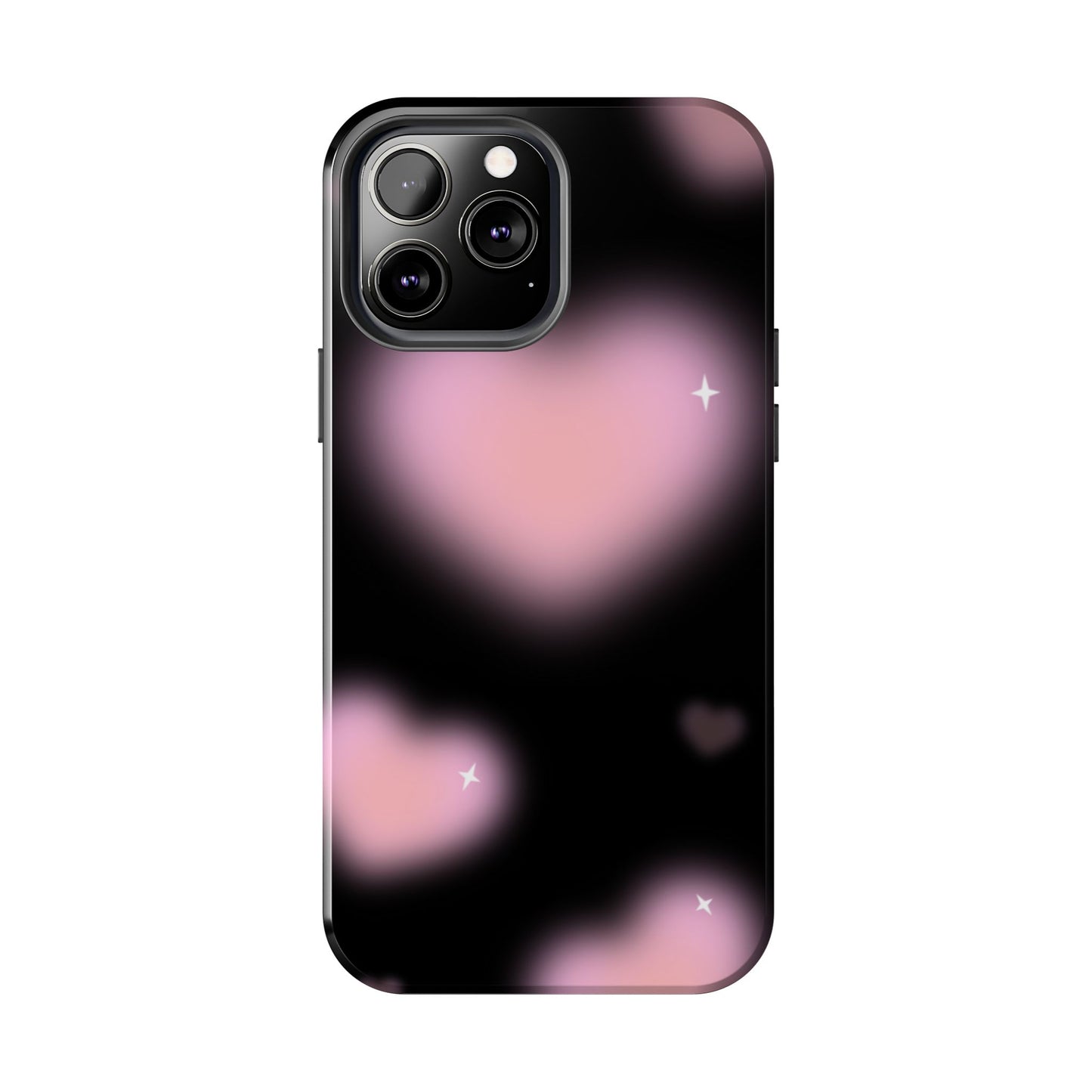 Romantic Pink Heart Pattern Phone Case