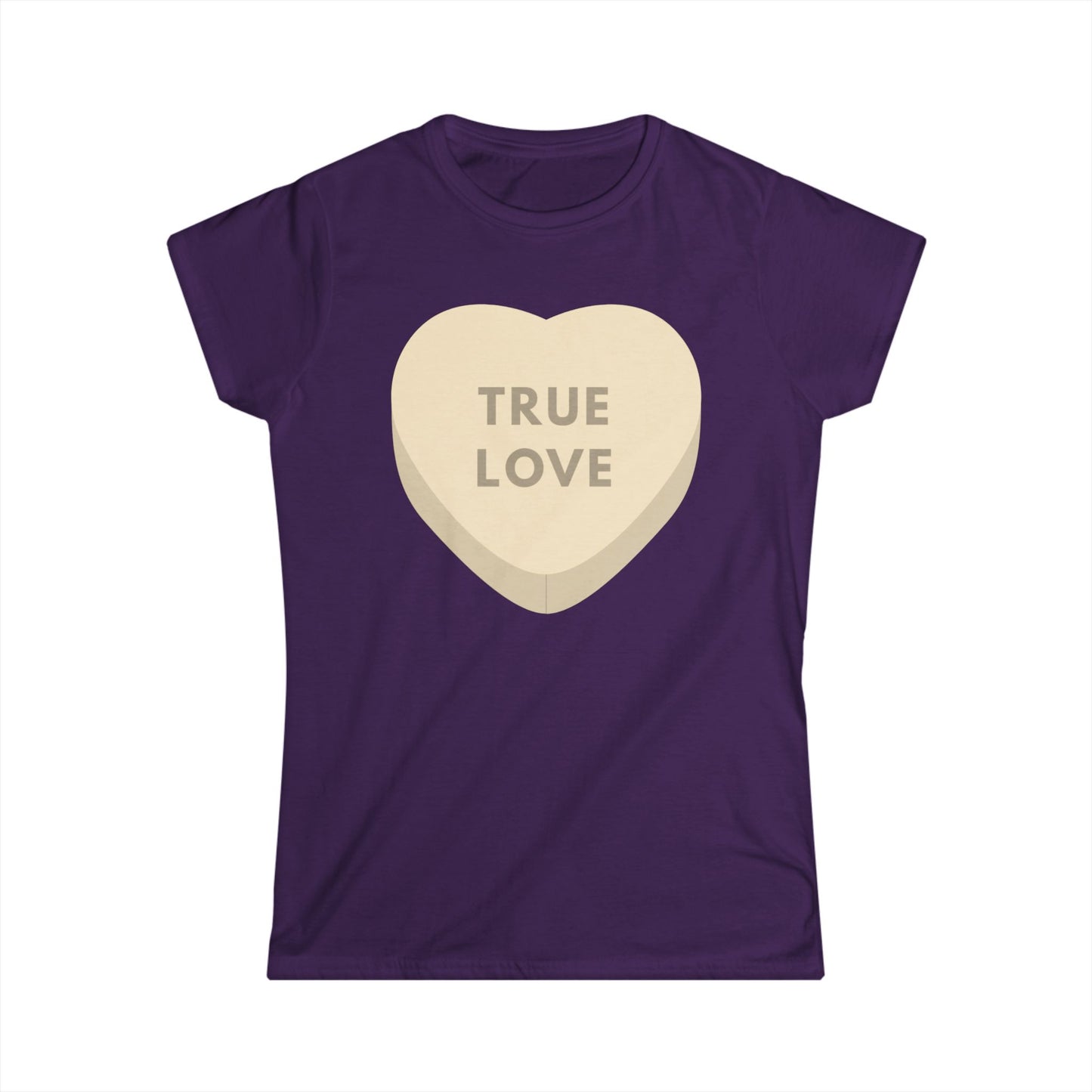 Copy of Valentine's Day Women's Softstyle Tee - 'True Love' Heart T-Shirt