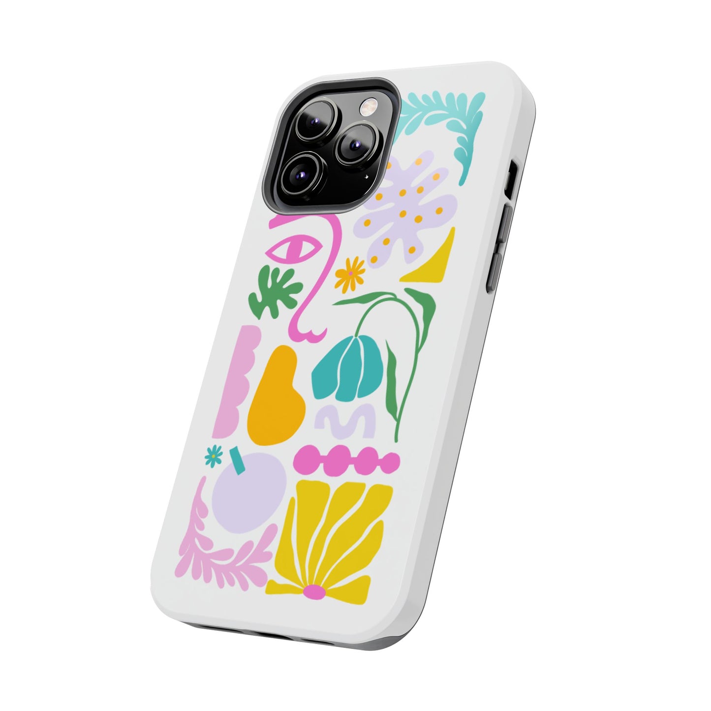 Vibrant Floral Phone Cases, Tough Smartphone Cover, Artistic Cell Phone Protector, Unique Gift for All Occasions, Trendy Tech Accessory