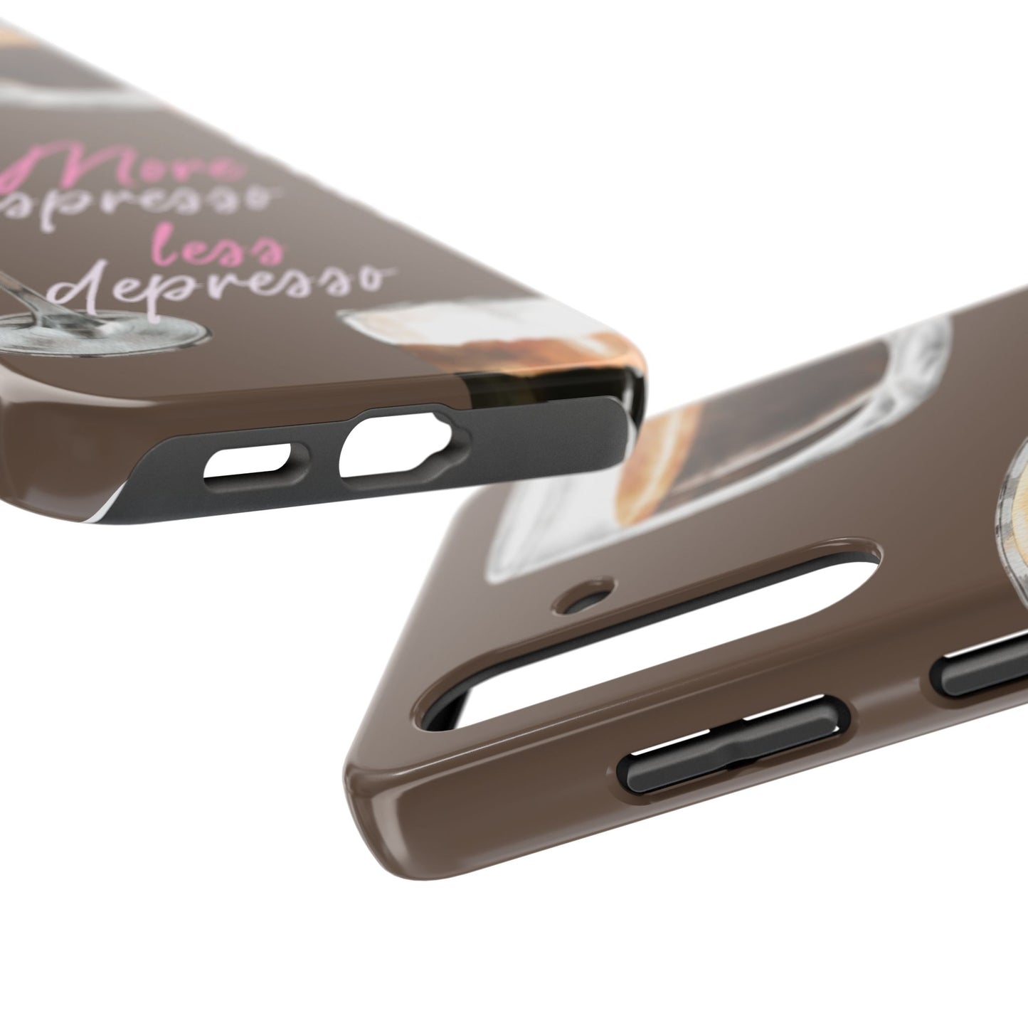Stylish Coffee Phone Case, Espresso Lovers Gift, Cute Tough Case, Coffee Aesthetic, Phone Accessory for Baristas