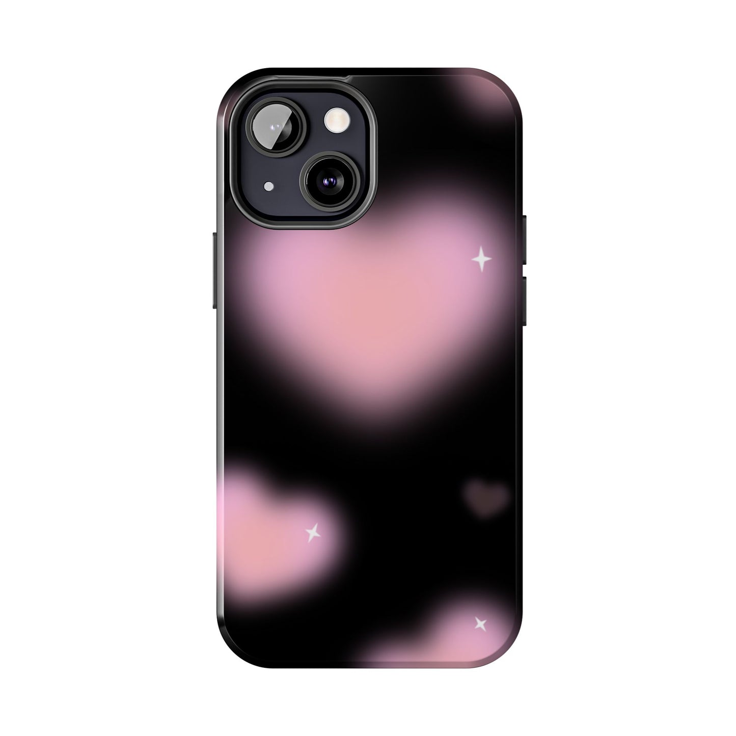 Romantic Pink Heart Pattern Phone Case
