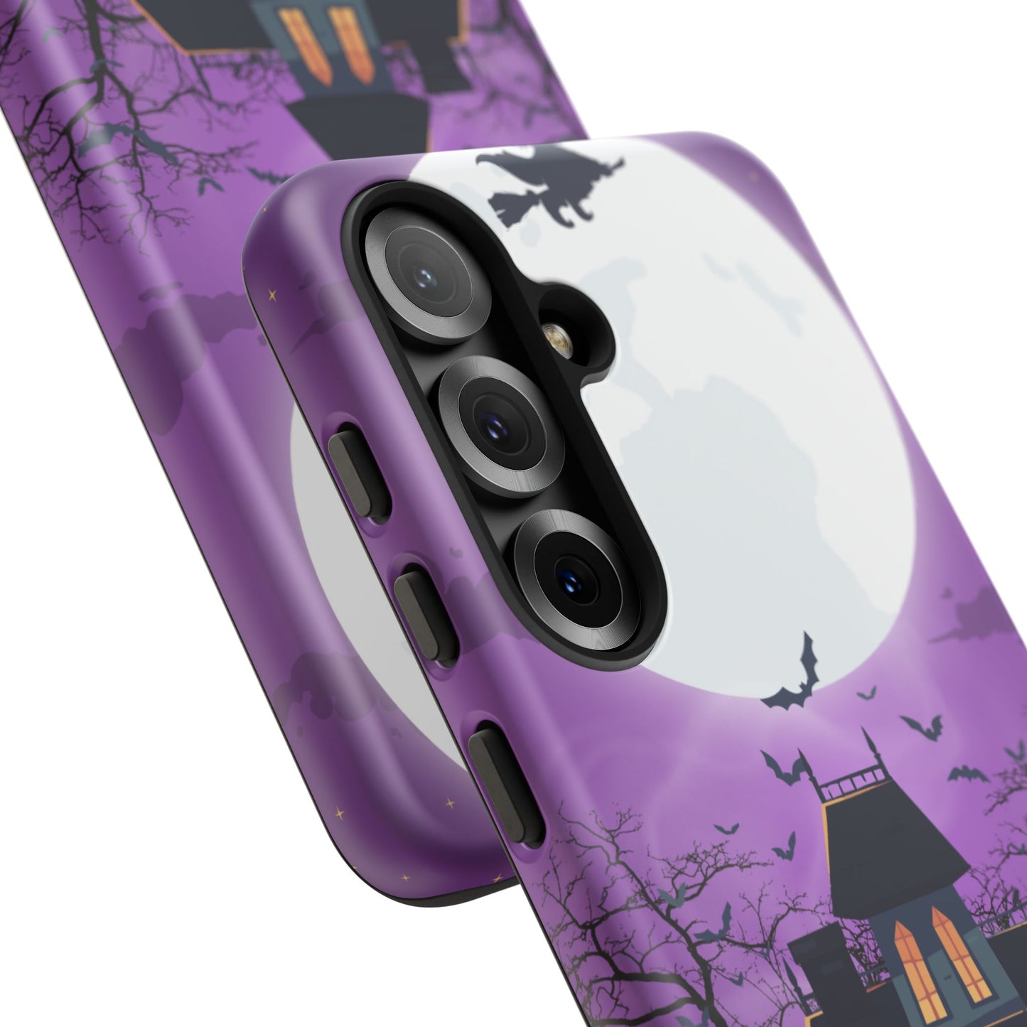 Halloween Haunted, Spooky House, Witchy Vibe Phone Case for Samsung