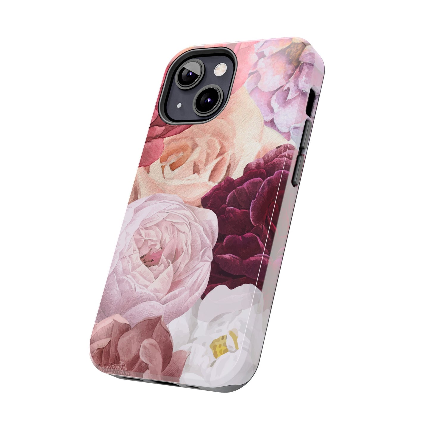 Elegant Protection for Every Occasion Floral Tough Phone Case