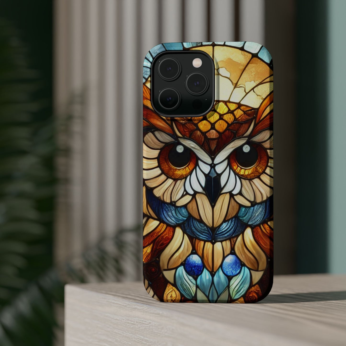 Bohemian Owl MAGNETIC Phone Case for Owl Lovers- Perfect Gift for Iphone