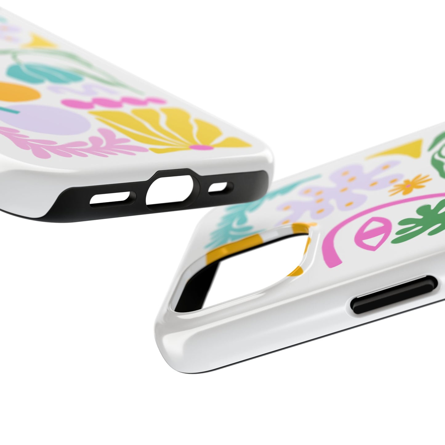 Vibrant Floral Phone Cases, Tough Smartphone Cover, Artistic Cell Phone Protector, Unique Gift for All Occasions, Trendy Tech Accessory