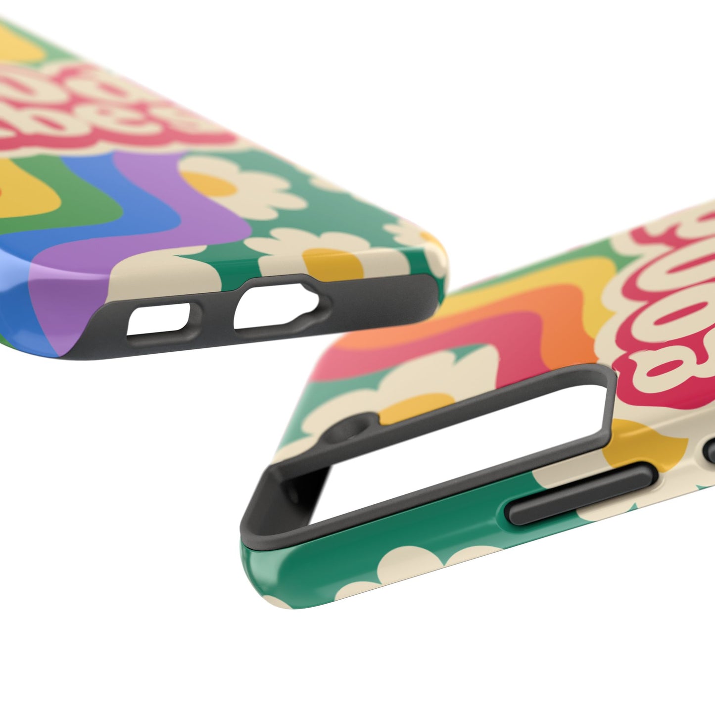 Good Vibes Tough Phone Cases, Colorful, Cheerful Phone Protection, Gifts for Friends