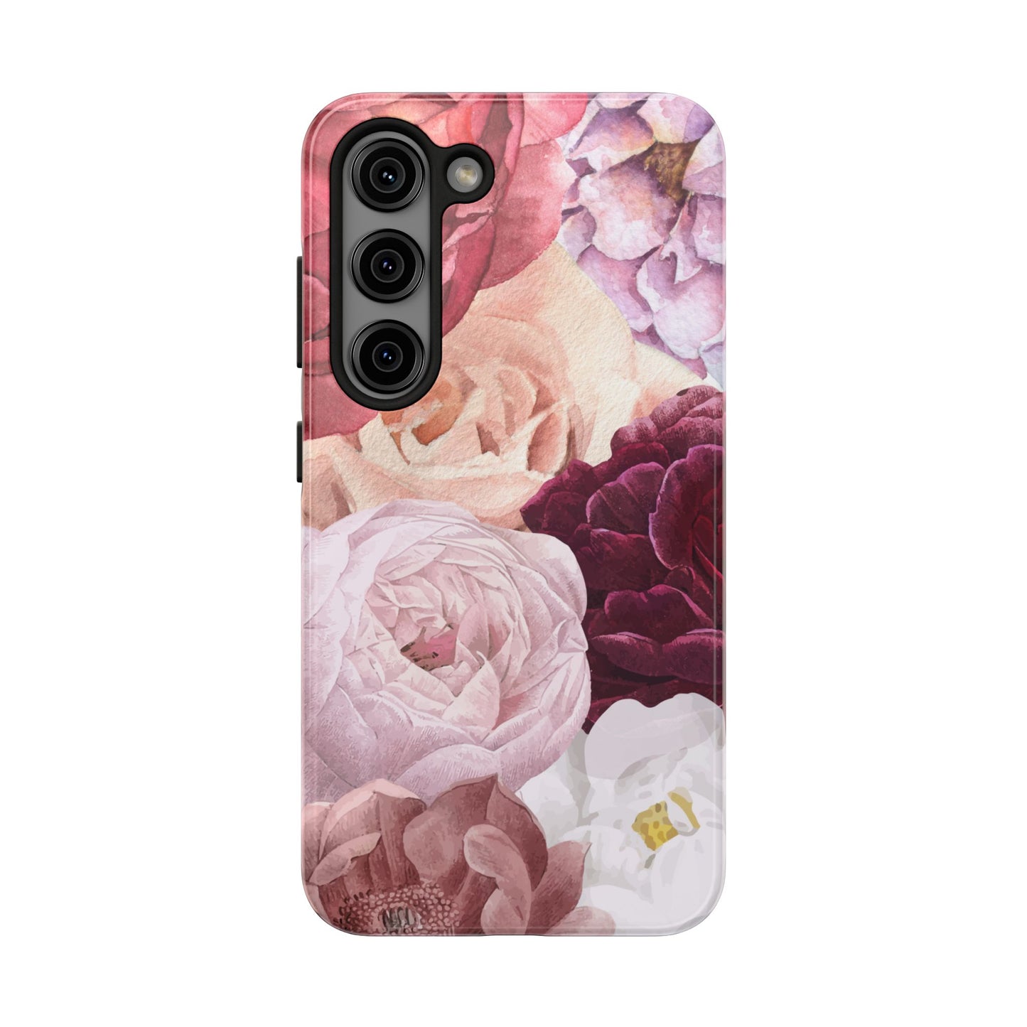 Elegant Protection for Every Occasion Floral Tough Phone Case