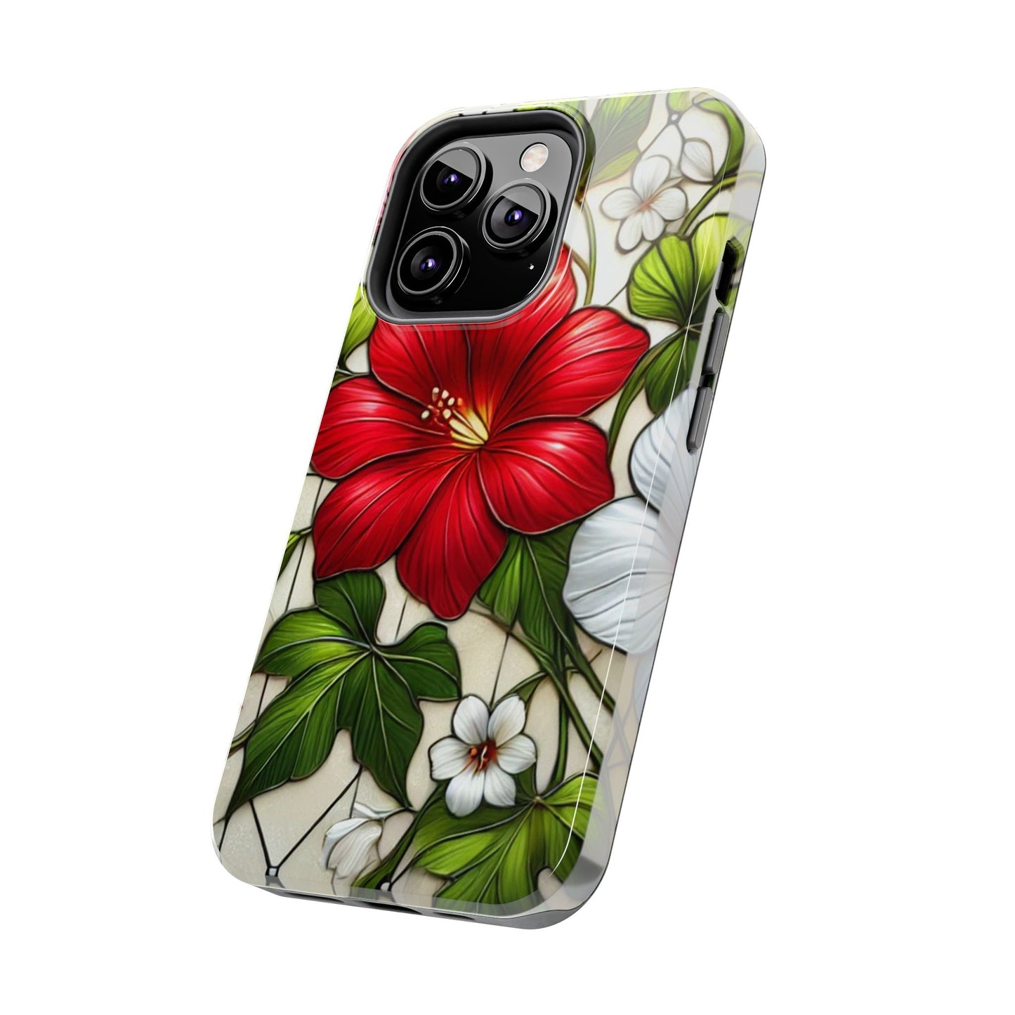 Tough Phone Case with Vibrant Floral Design - Perfect Gift for Nature Lovers