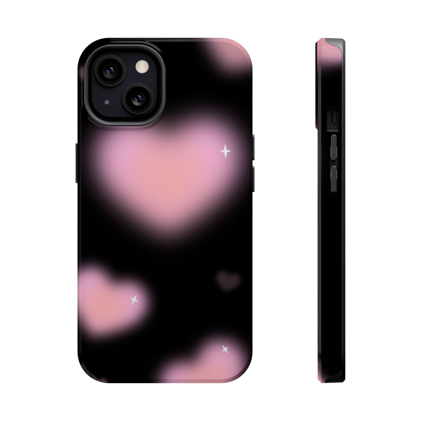 Romantic Pink Heart Pattern MAGNETIC Phone Case