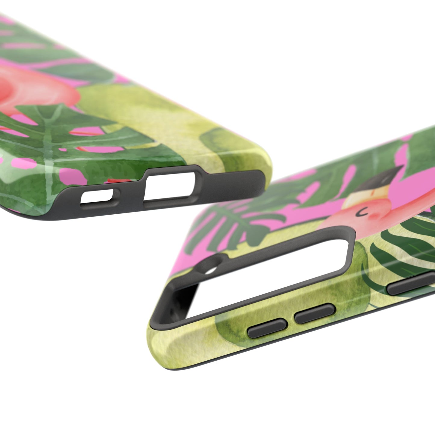 Tropical Flamingo, Cute, Summer Vibes Tough Phone Case