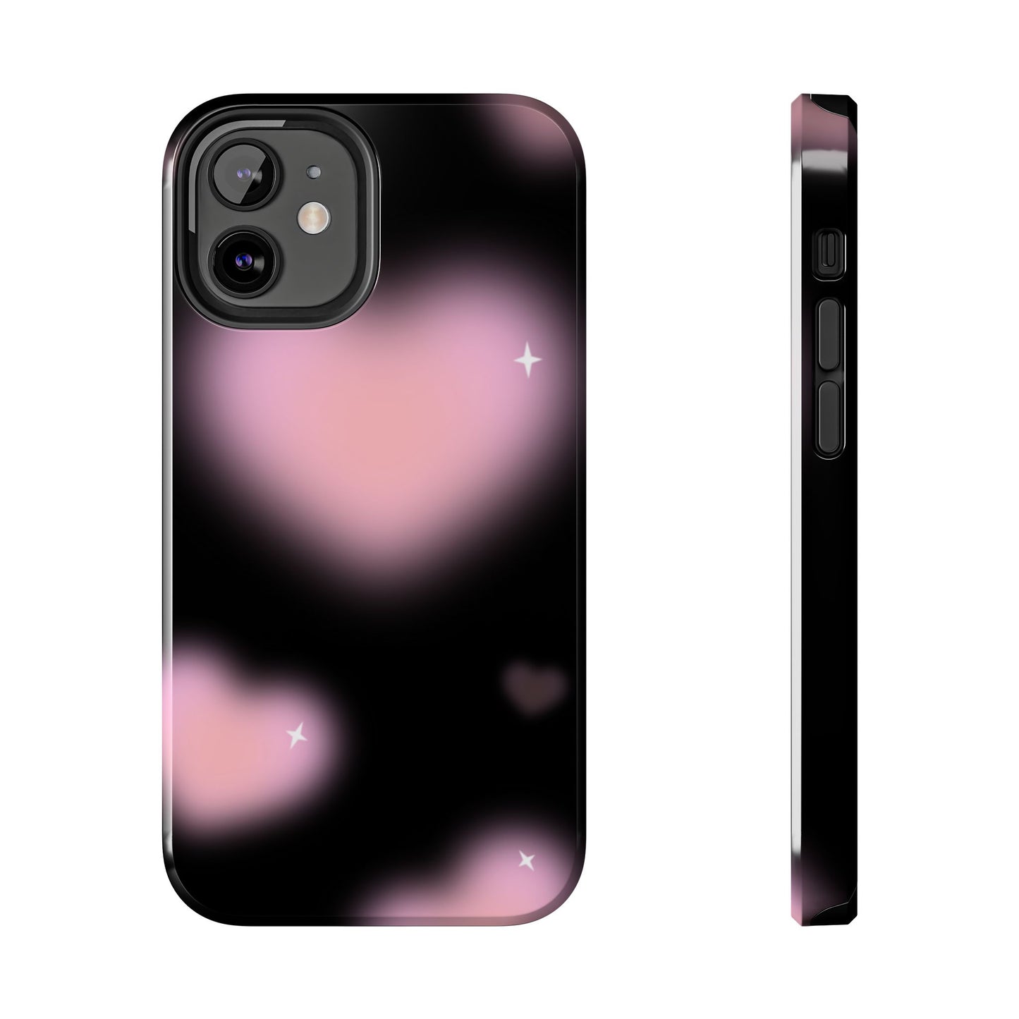 Romantic Pink Heart Pattern Phone Case