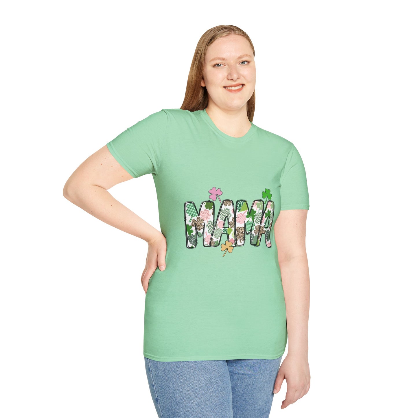 Floral Mama Unisex TShirt - Perfect for Mother's Day & Casual Wear