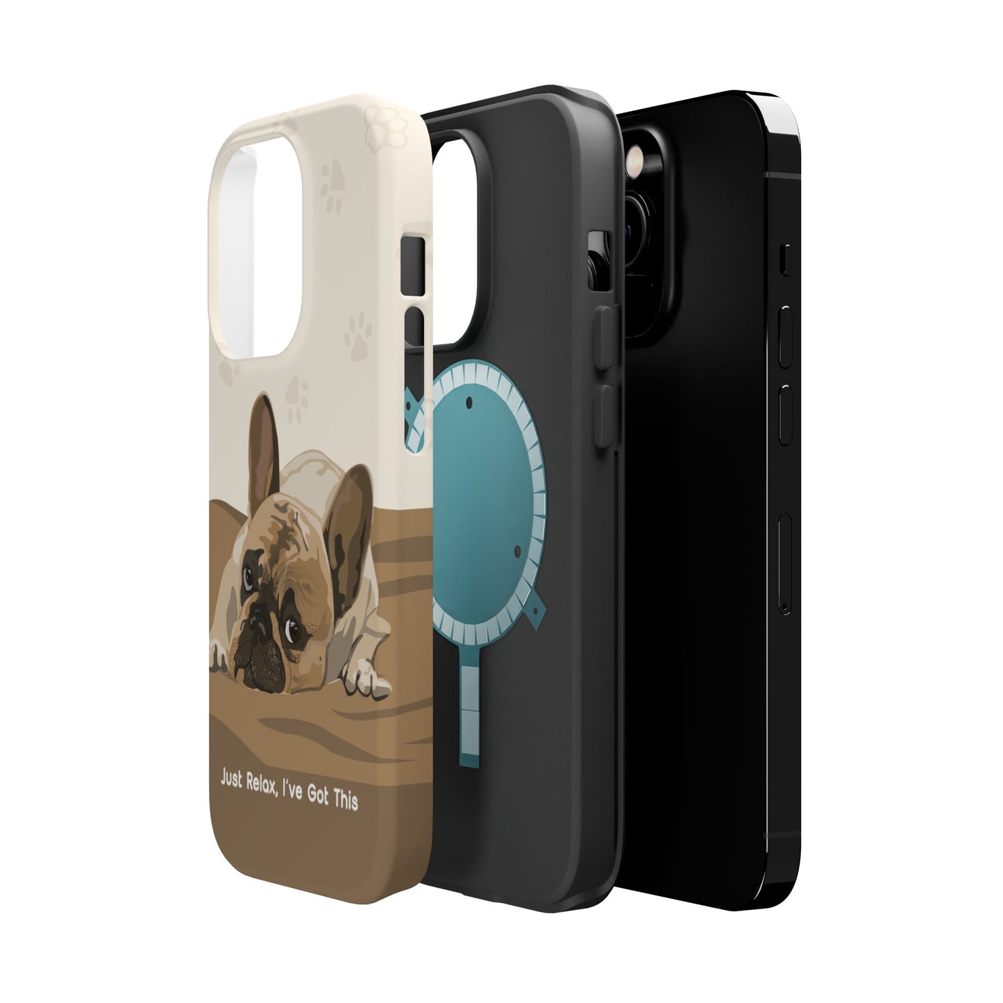 Cute Dog Tough MAGNETIC Phone Case - Just Relax, I’ve Got This
