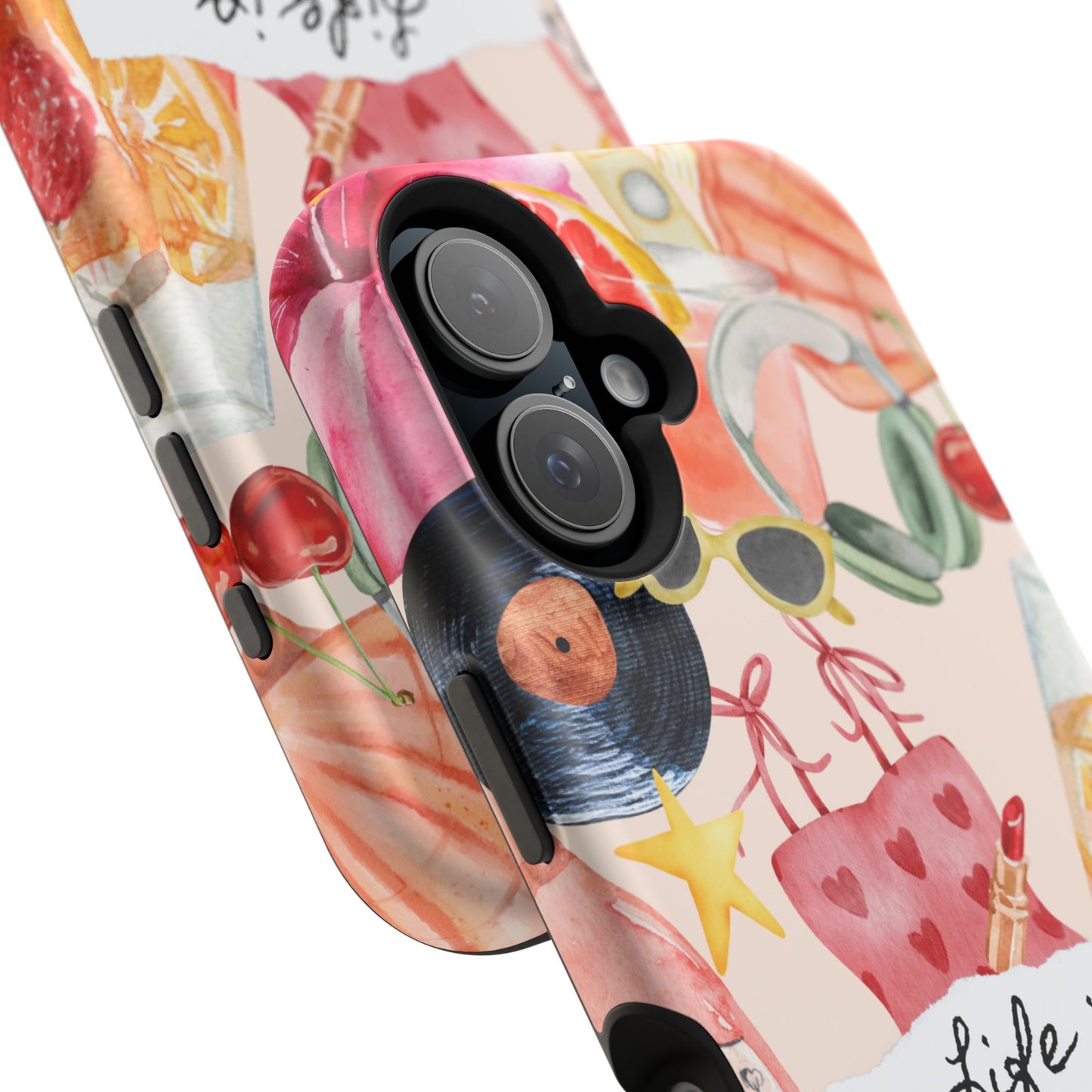 Life is Wonderful, Stylish Phone Cover, Cute Phone Accessory, Gift for Her, Summer Vibe Phone Case