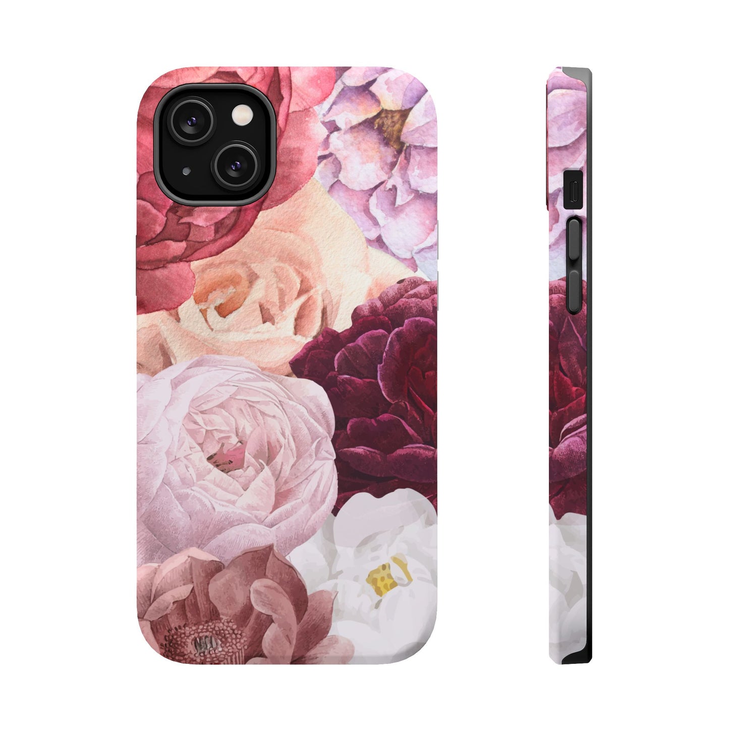 Elegant Protection for Every Occasion Floral Tough Phone Case