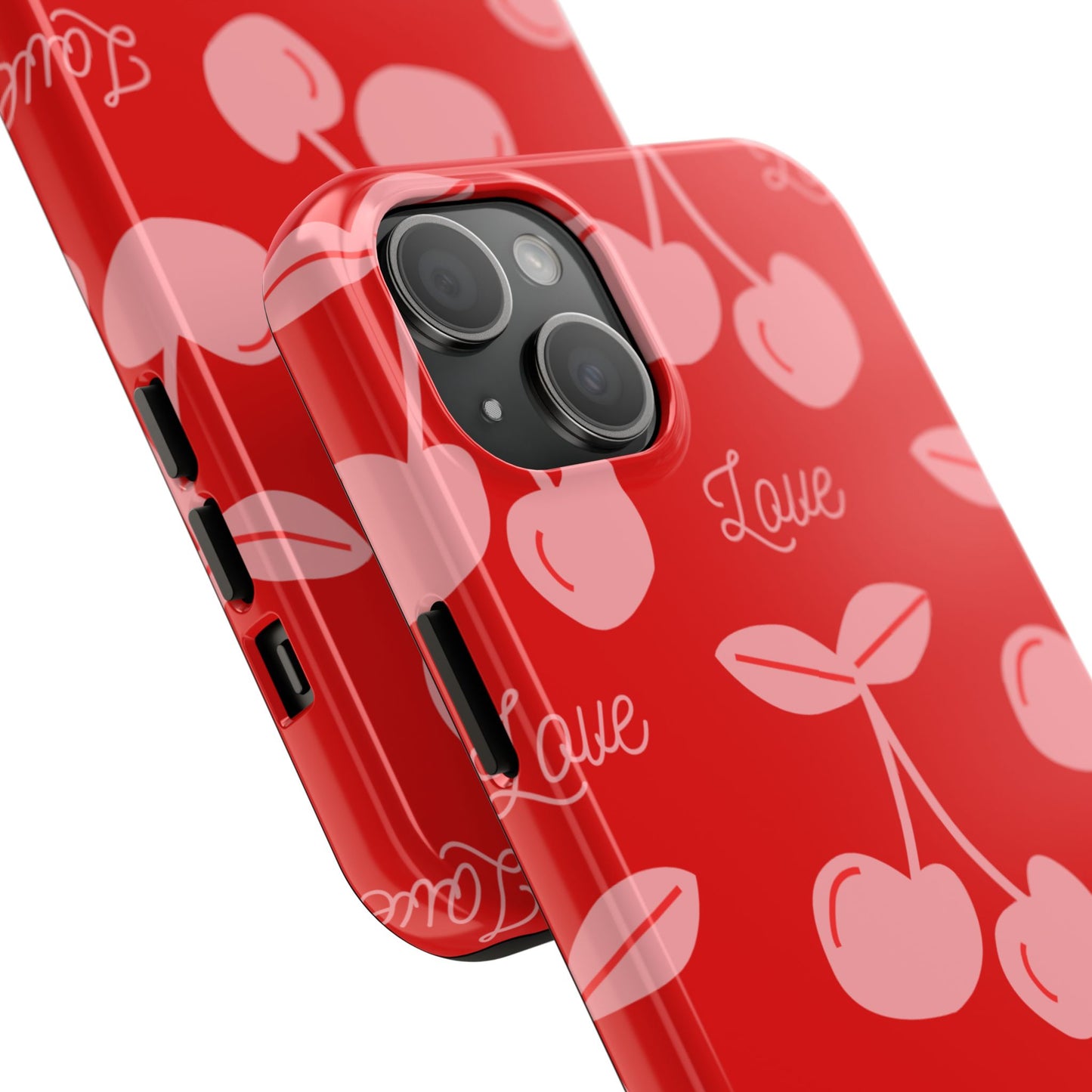 Cute Cherry Love Tough Phone Cases