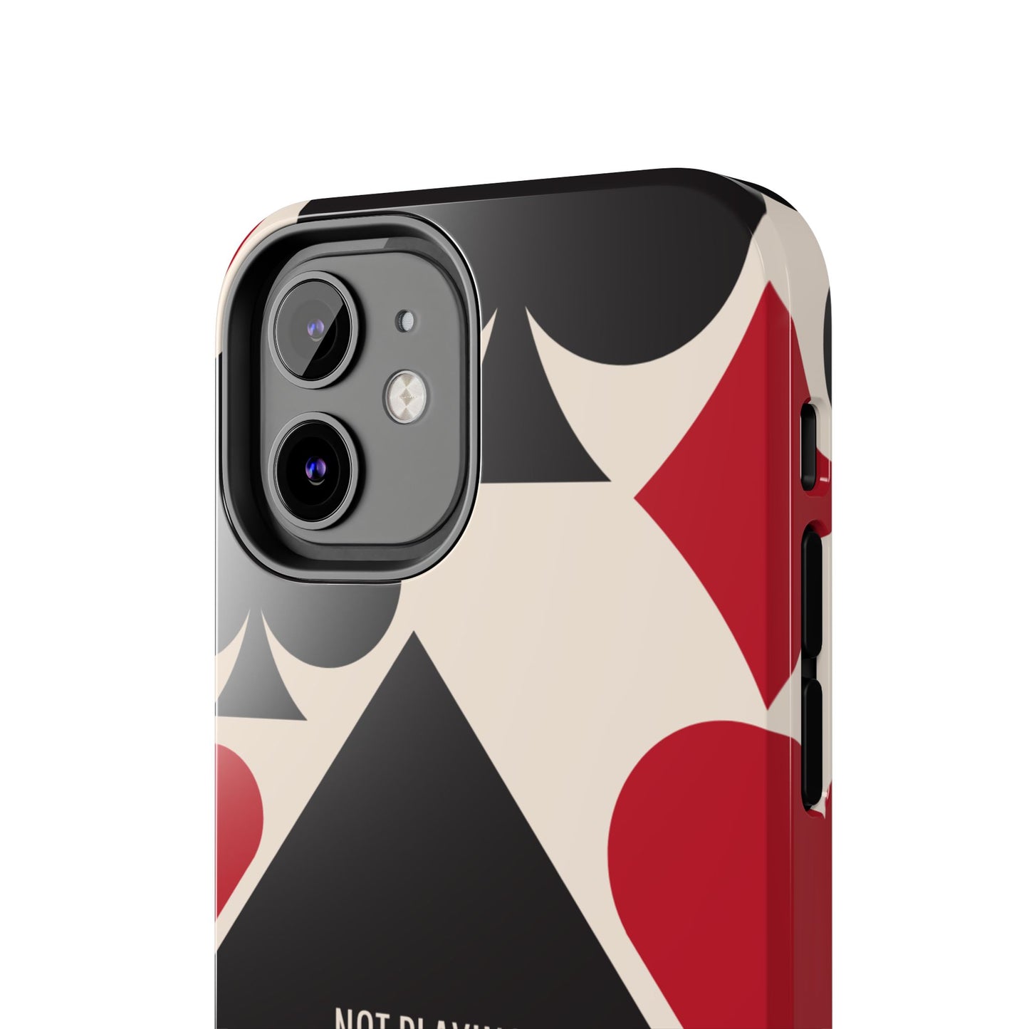Bold Playing Card Tough Phone Case - Not Playing by the Rules