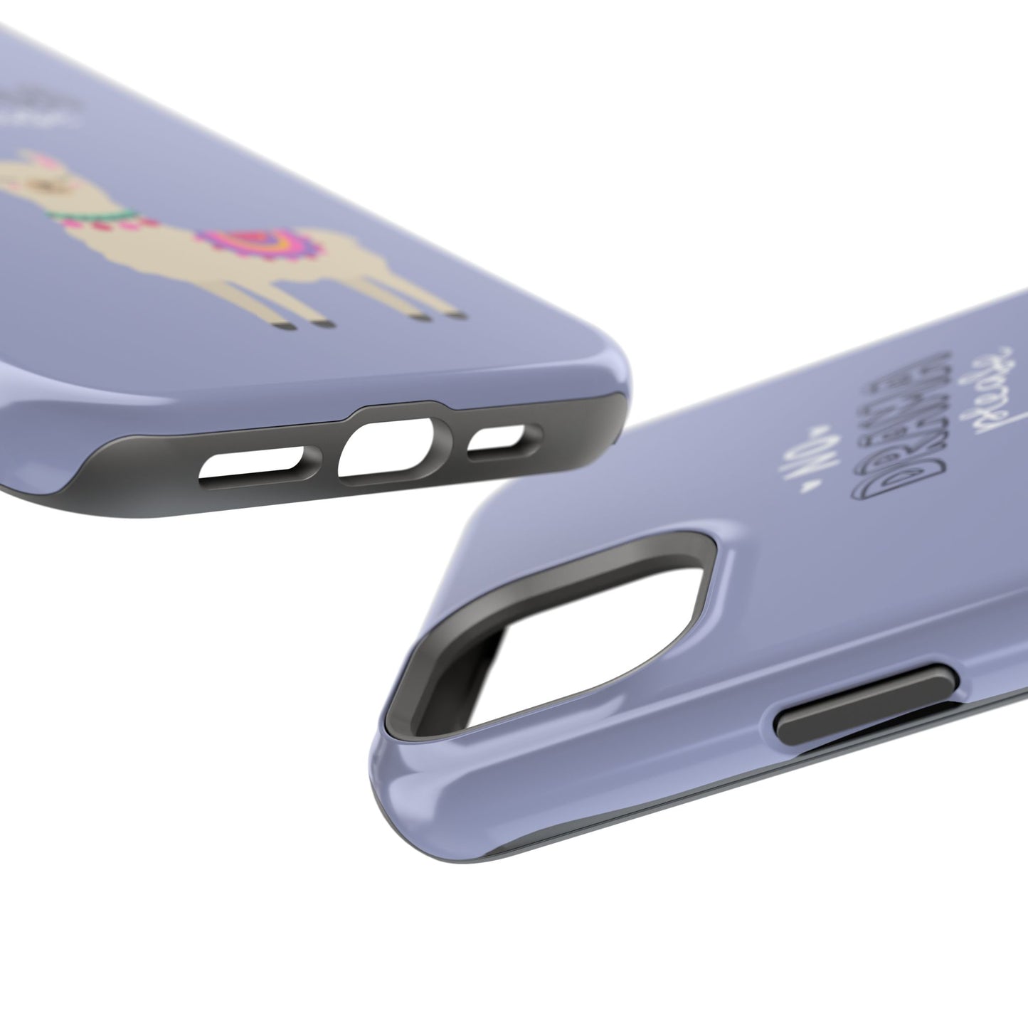 Cute Llama - No Drama MAGNETIC Tough Phone Case
