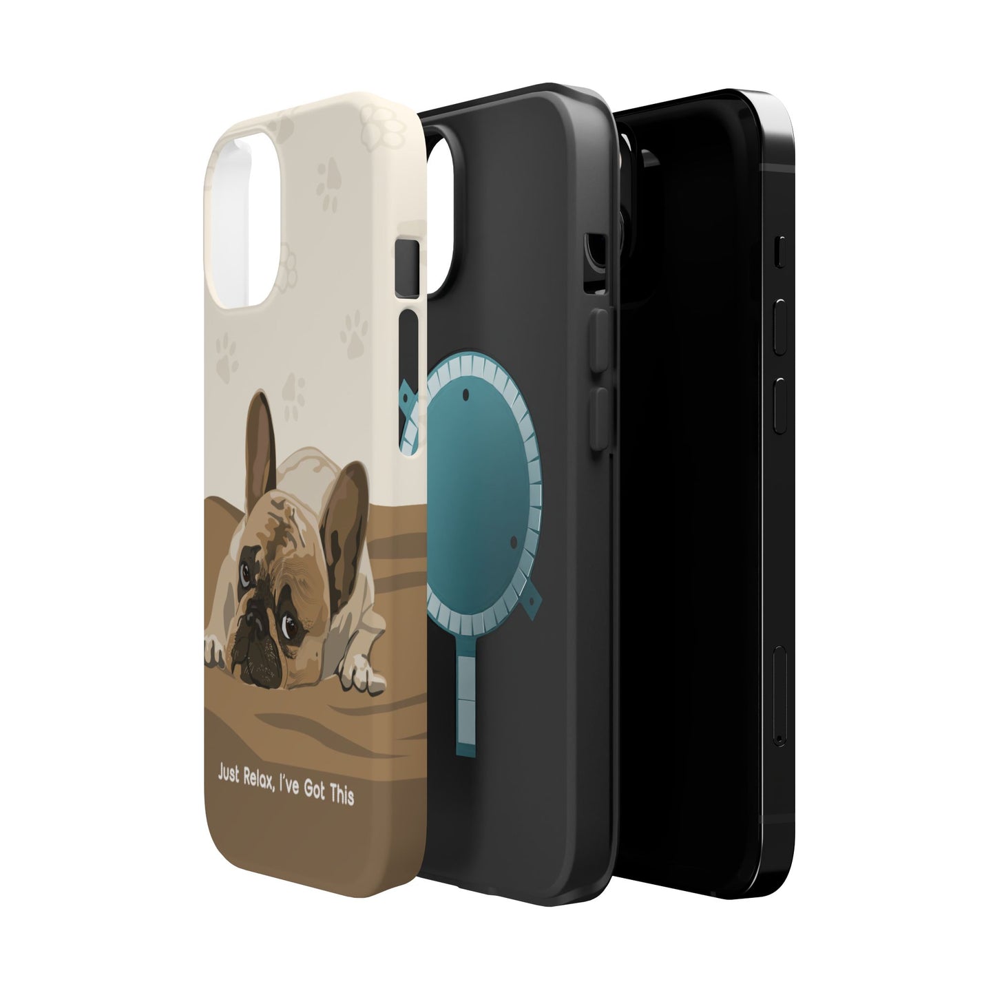 Cute Dog Tough MAGNETIC Phone Case - Just Relax, I’ve Got This