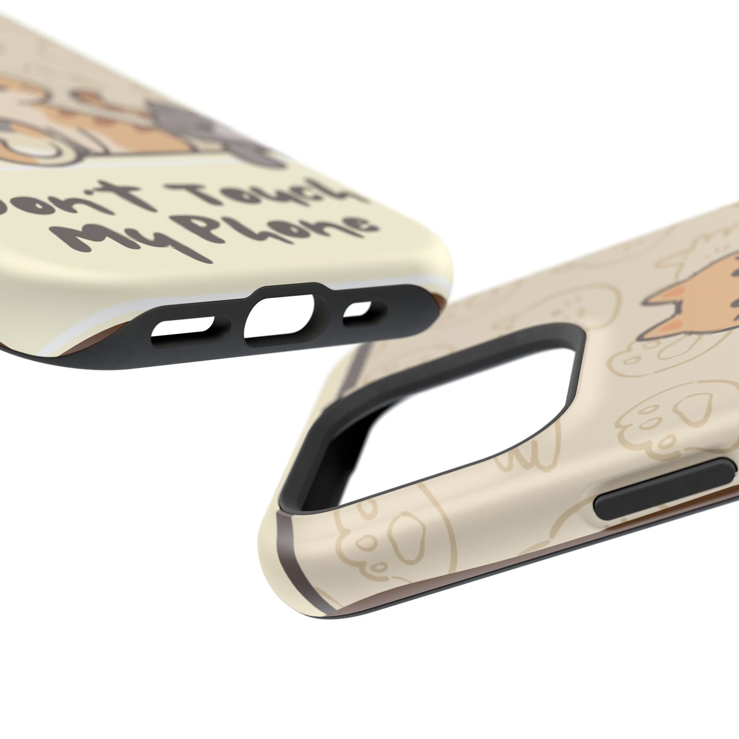 Cute Cat Tough MAGNETIC Phone Case - Don’t Touch My Phone!