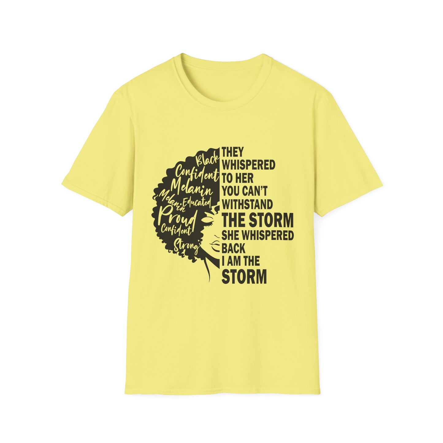 Empowered Black Woman T-Shirt - Inspirational Graphic Tee