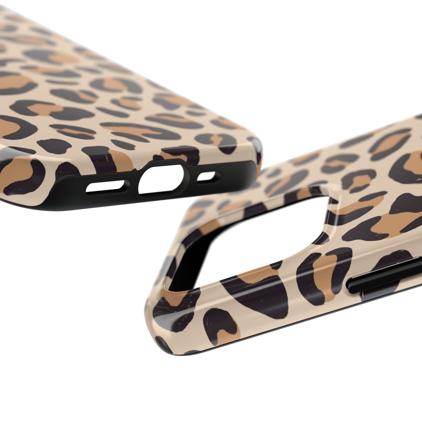Stylish Leopard Print Tough Phone Cases