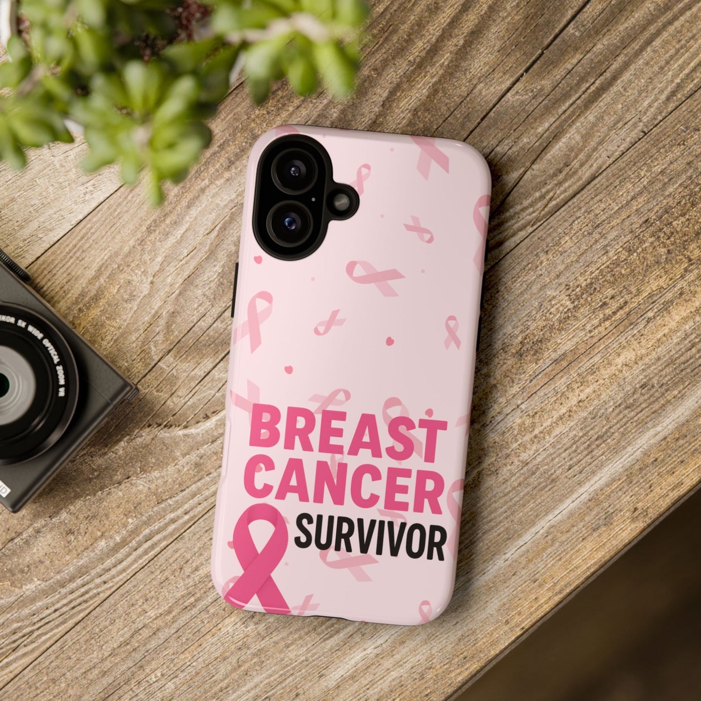 Breast Cancer Survivor Phone Case - Supportive Gift for Fighters, Fighters & Cherished Friends, Awareness Month Essentials